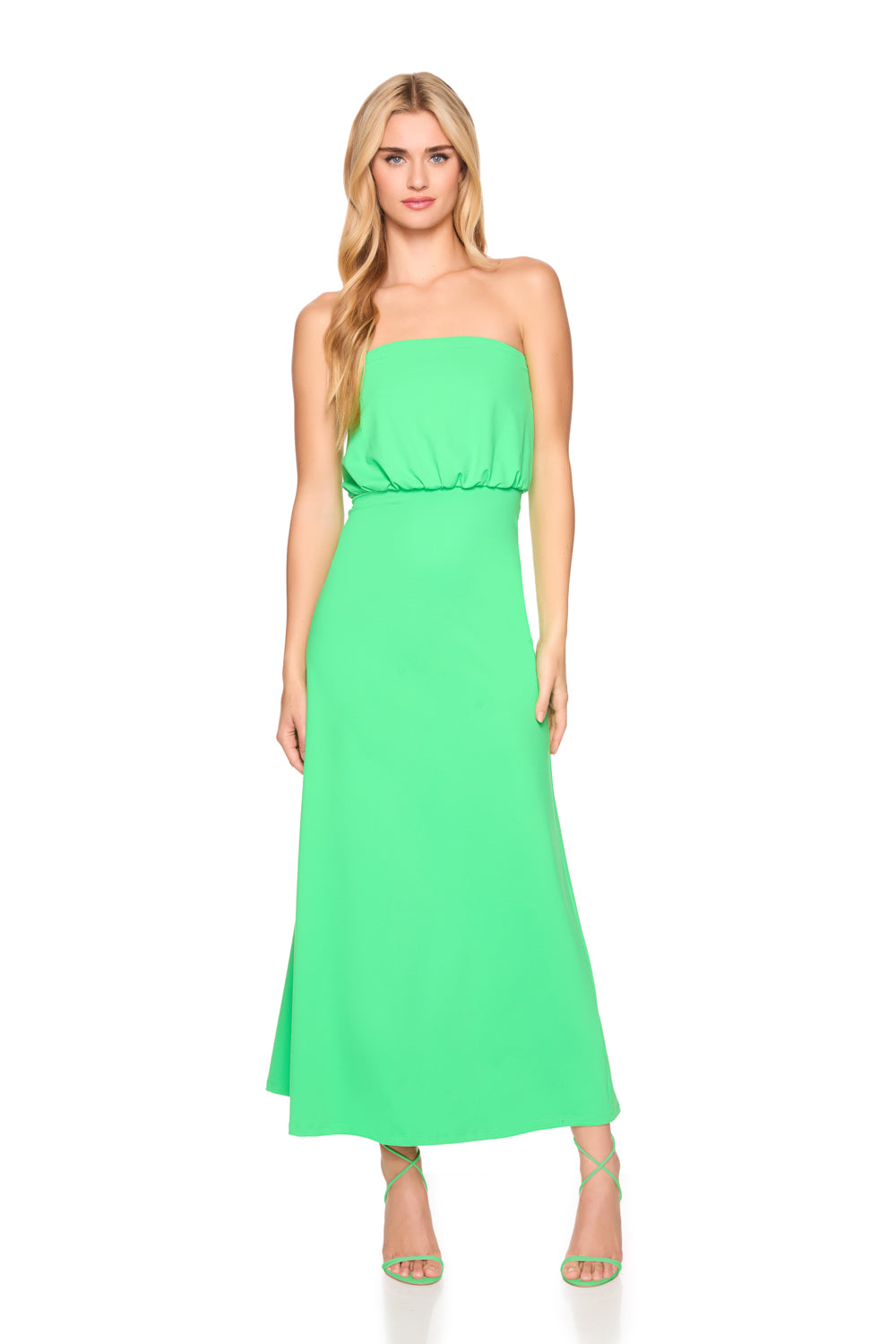 Blouson Tube Dress
