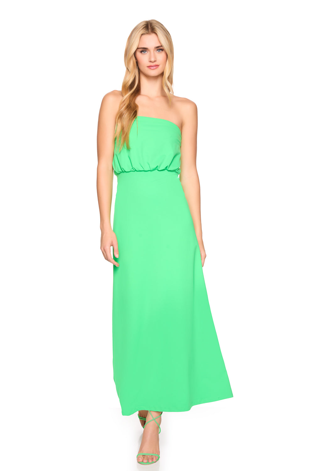 Blouson Tube Dress