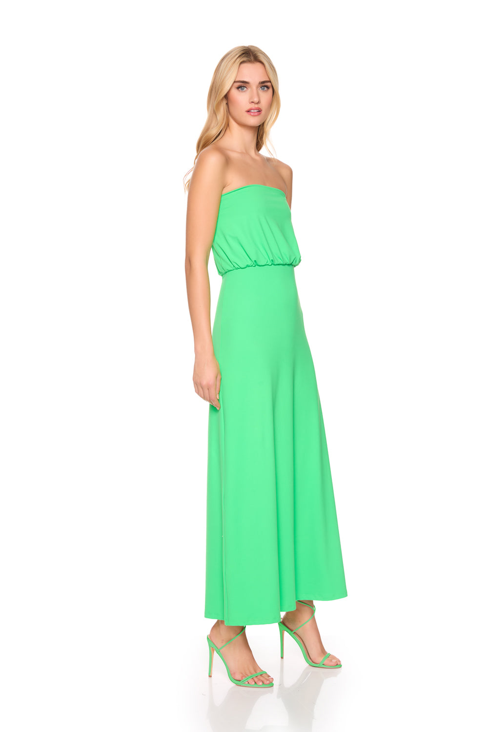 Blouson Tube Dress