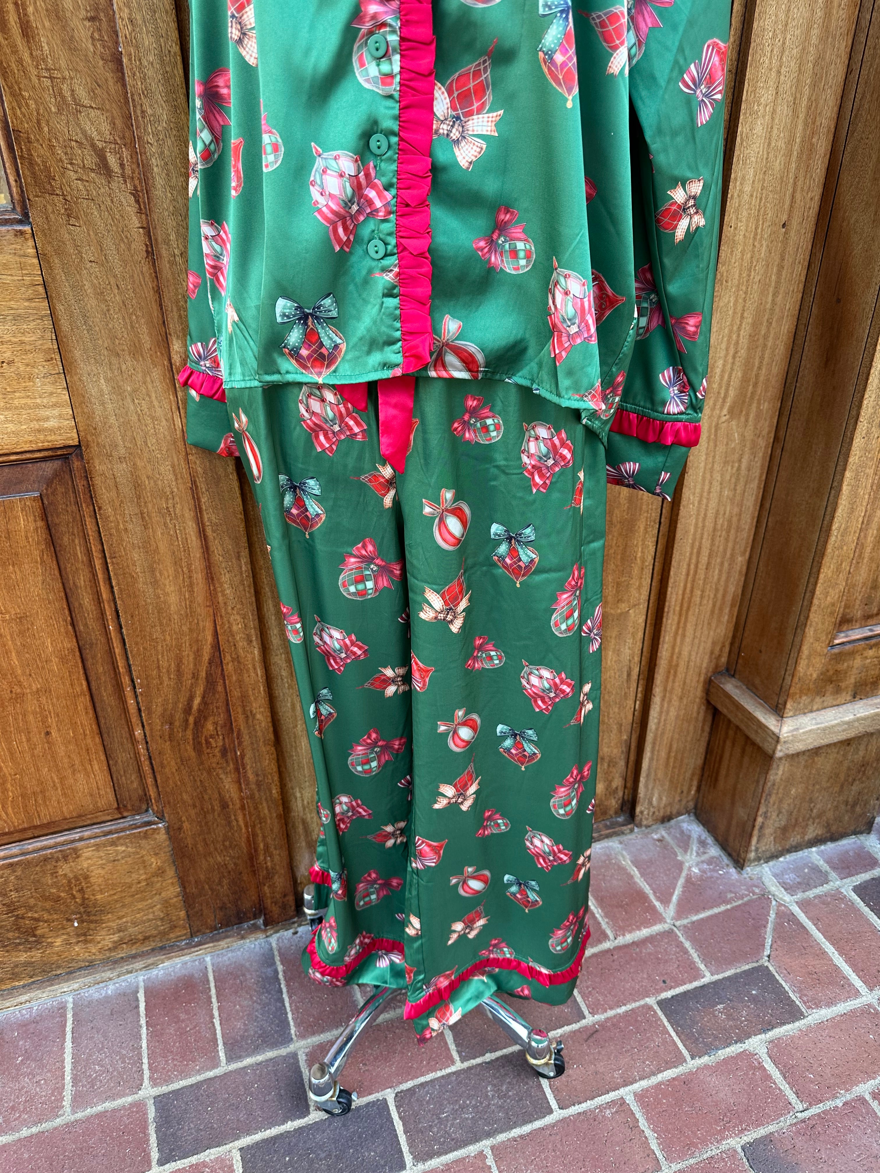 Ornaments Pajama Set