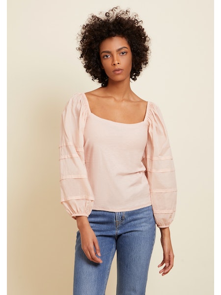 Emmeline Pintucked Top