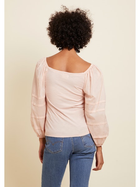 Emmeline Pintucked Top