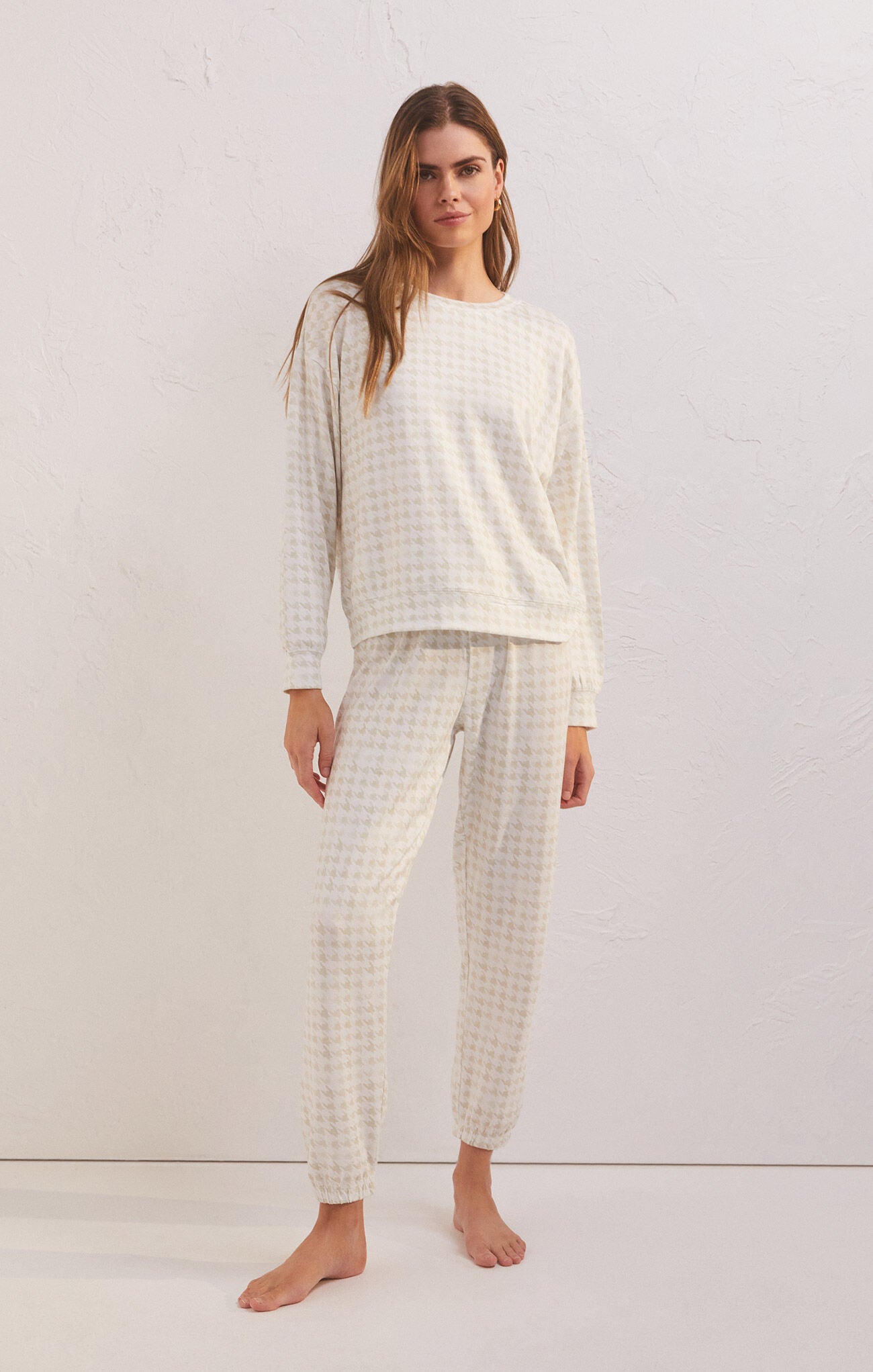 Cozy Houndstooth Set