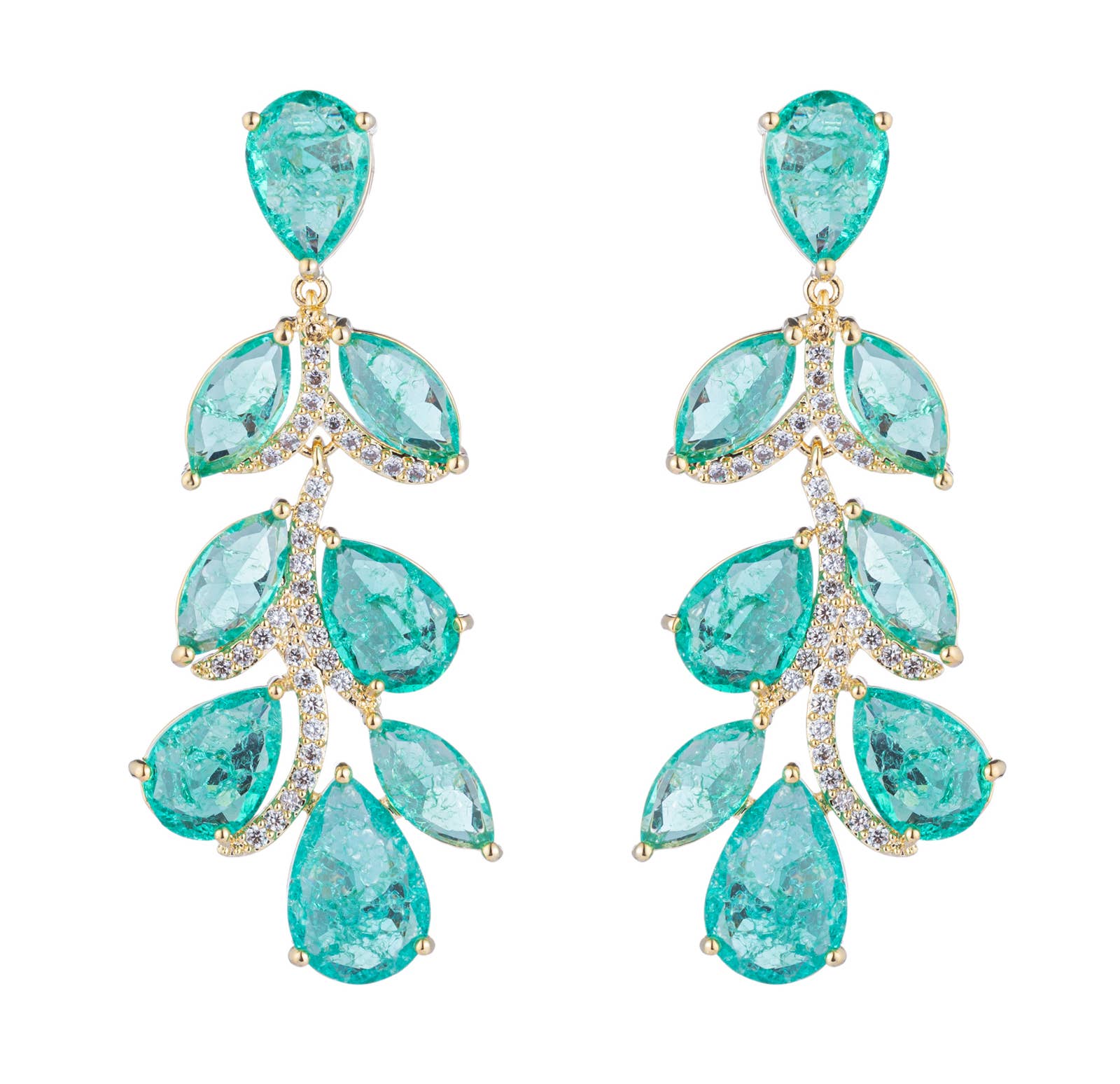 Julie Drop Statement Earrings