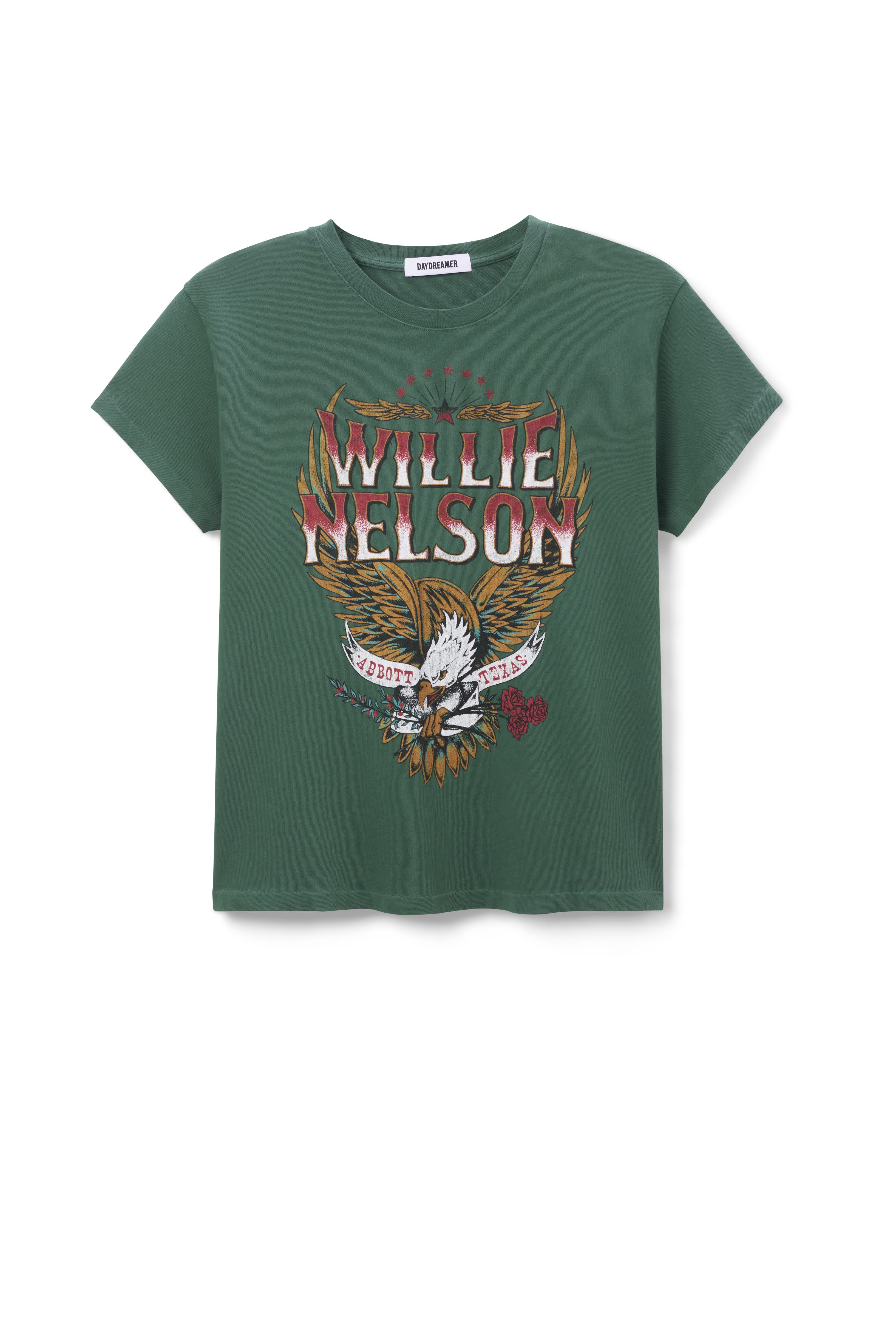 Willie Nelson Abott Texas tour tee