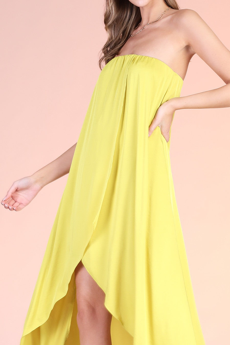 St. Lucia High Low Maxi Dres