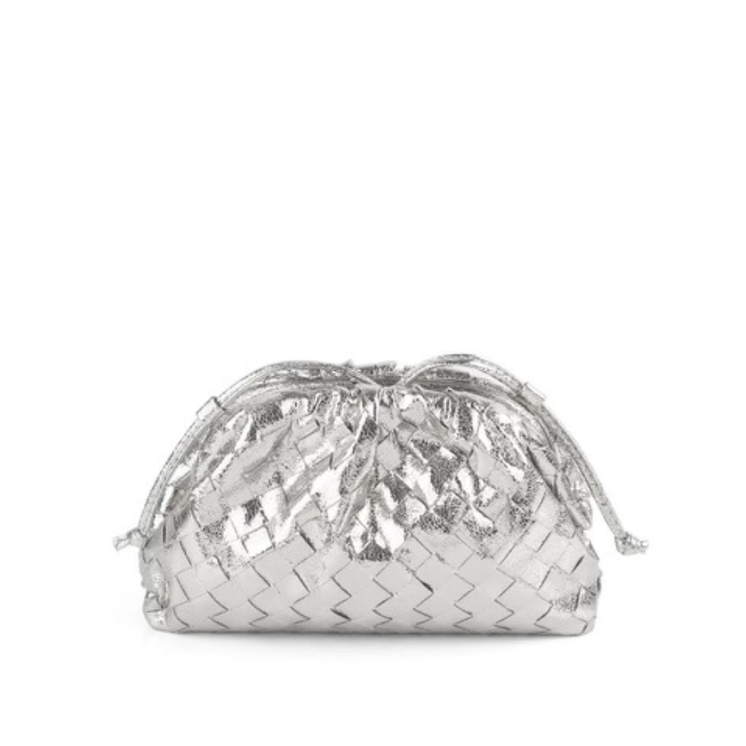 Woven Cloud Clutch