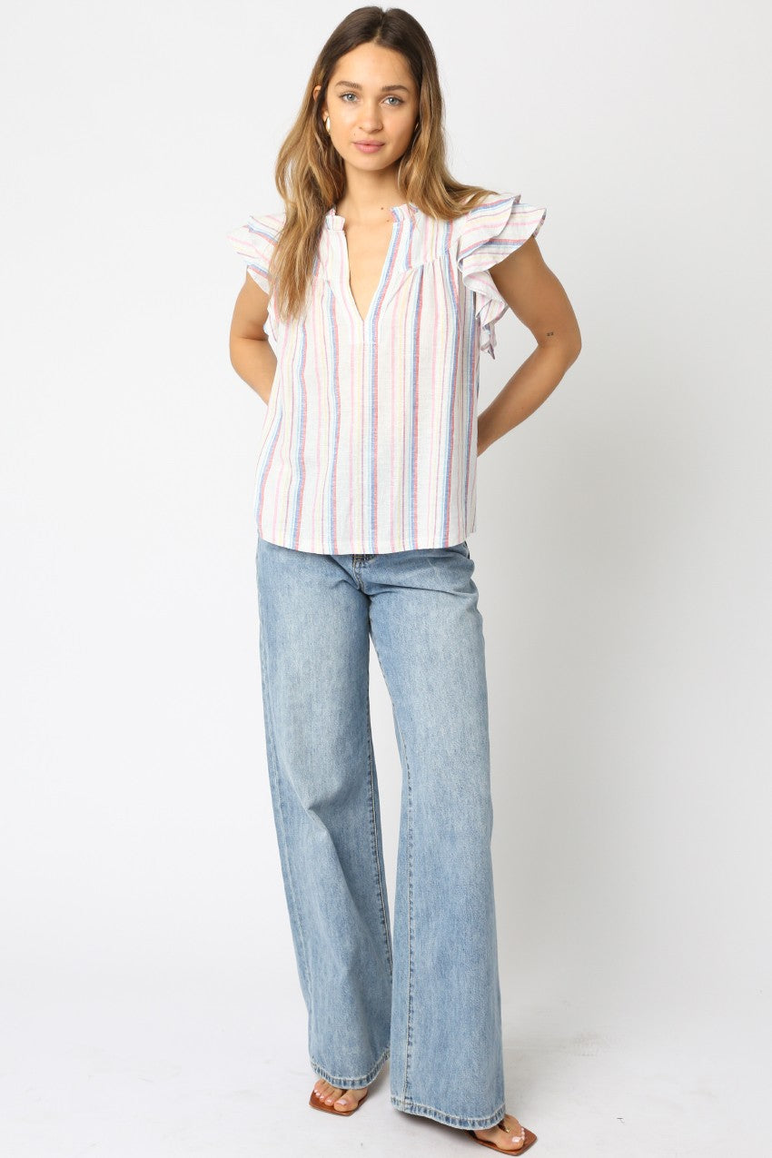 Kaila Stripe Top