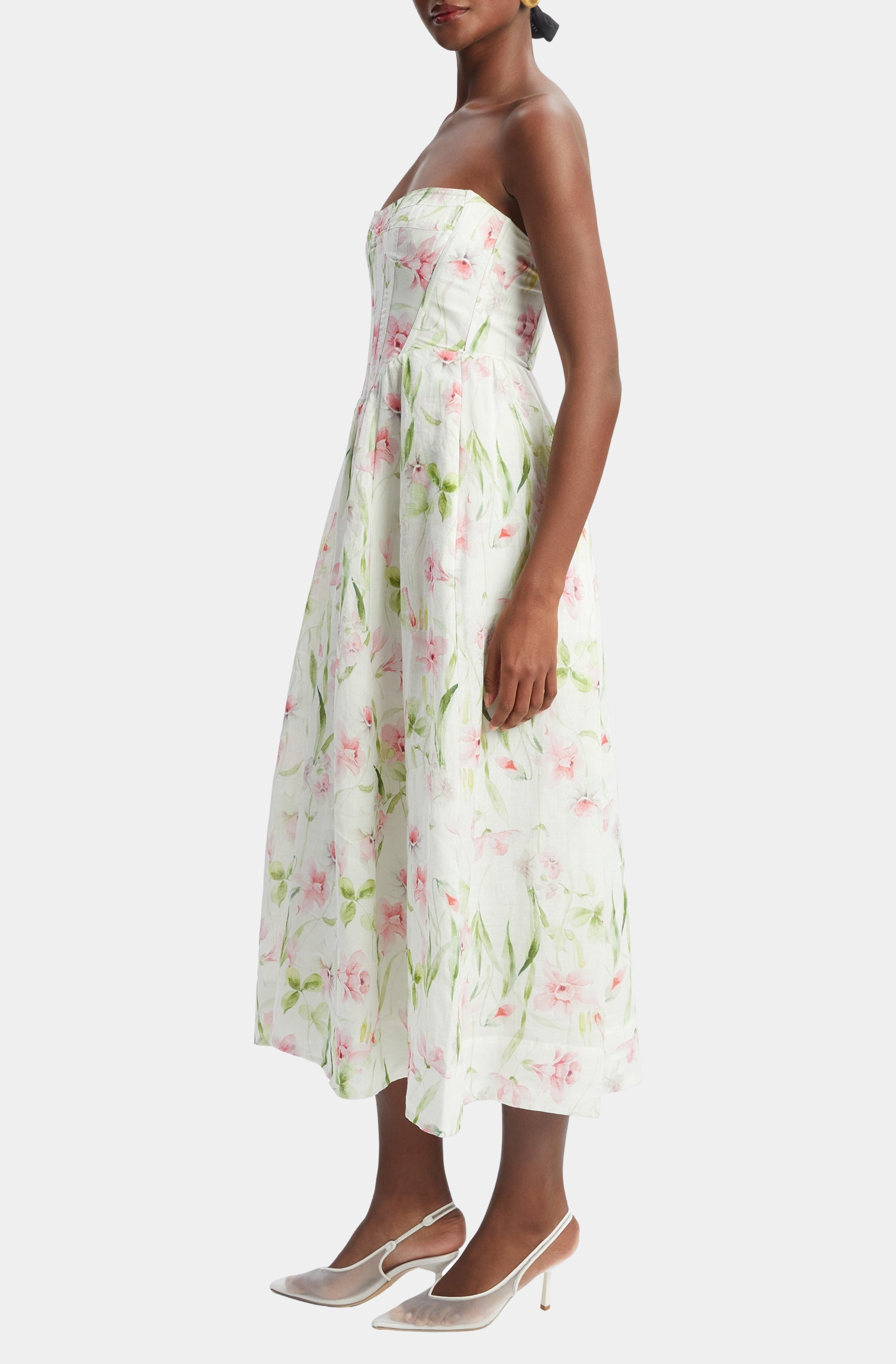 Lola Corset Midi Dress