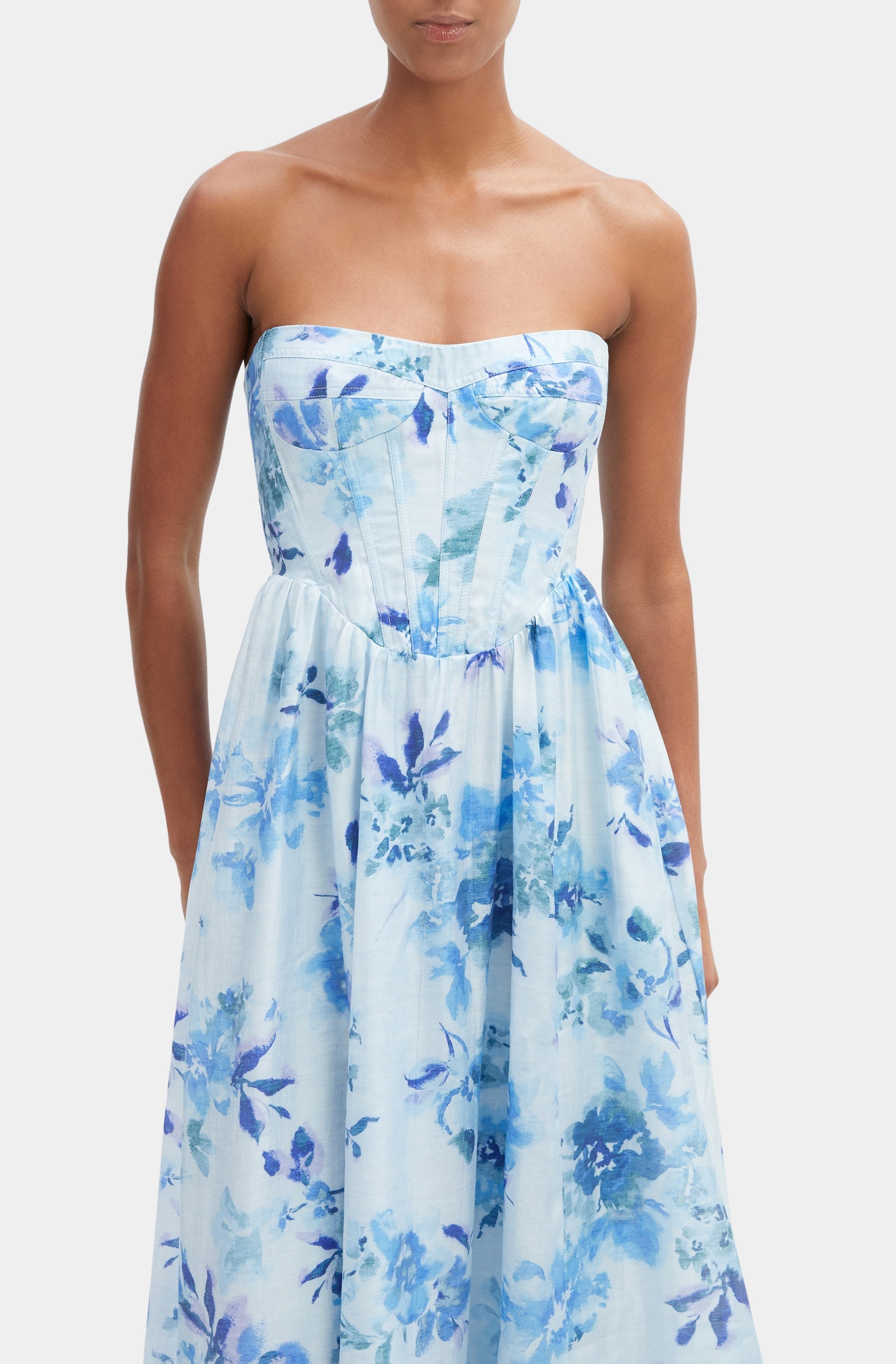 Lola Corset Midi Dress