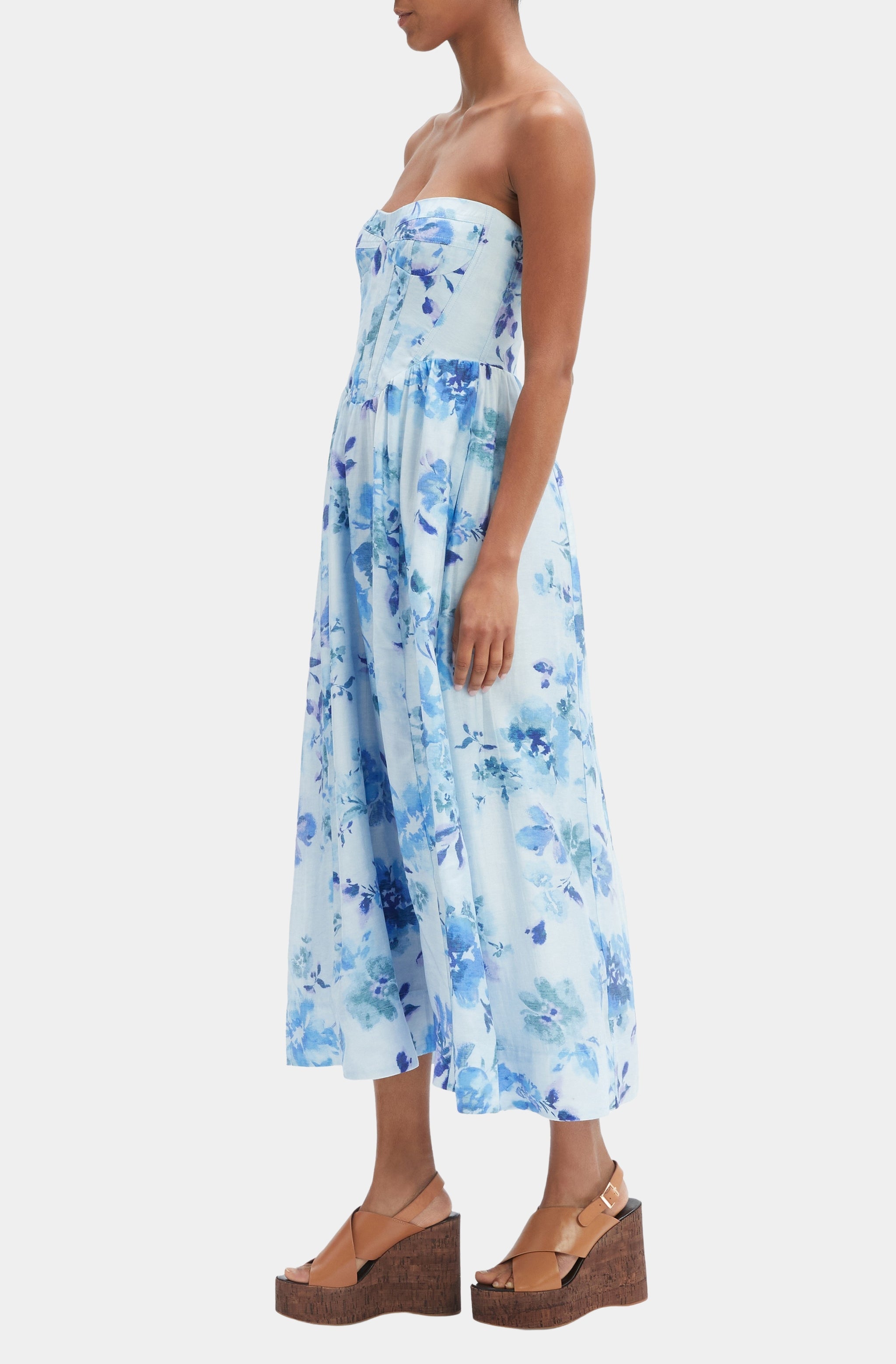 Lola Corset Midi Dress