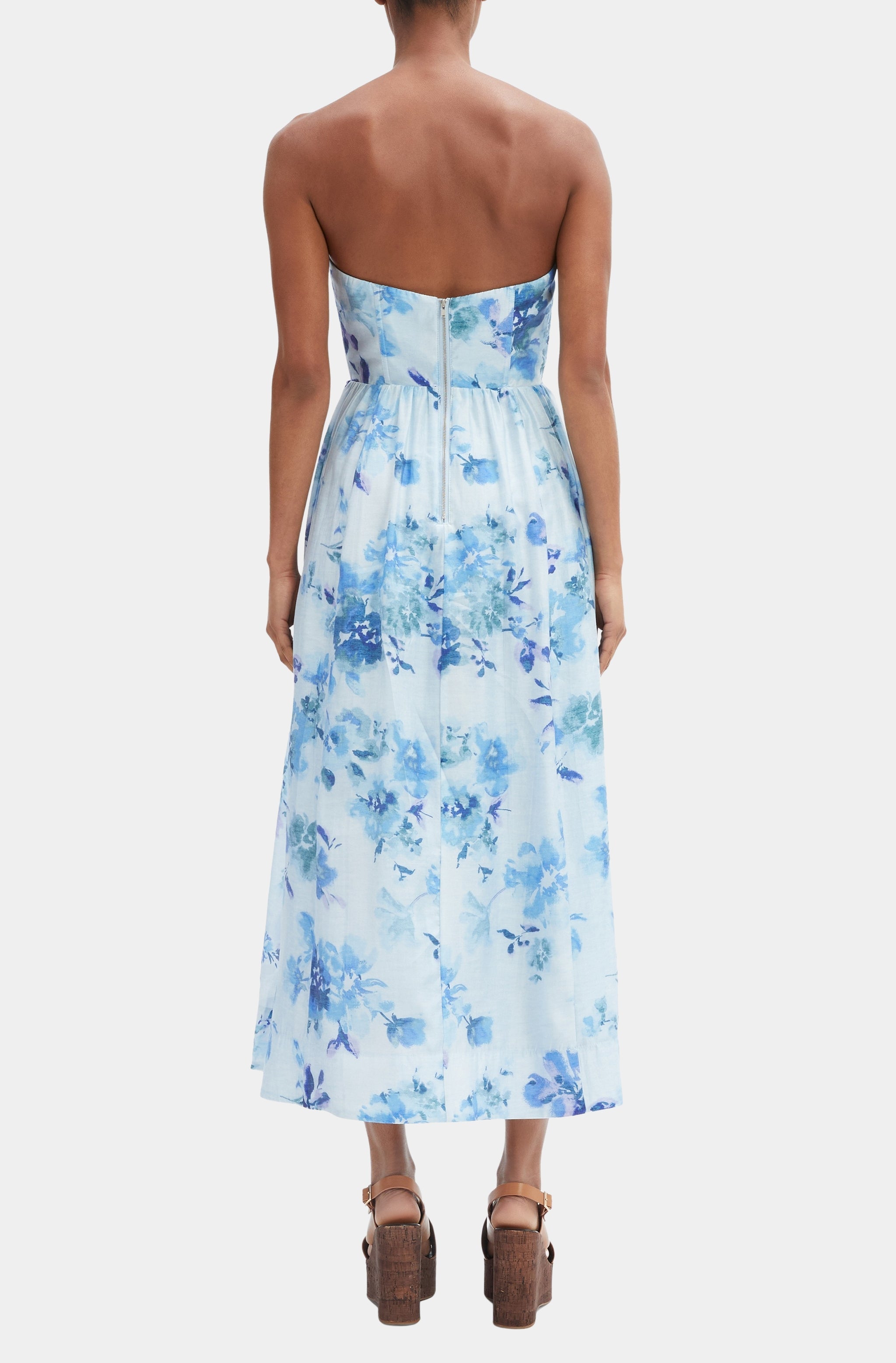Lola Corset Midi Dress