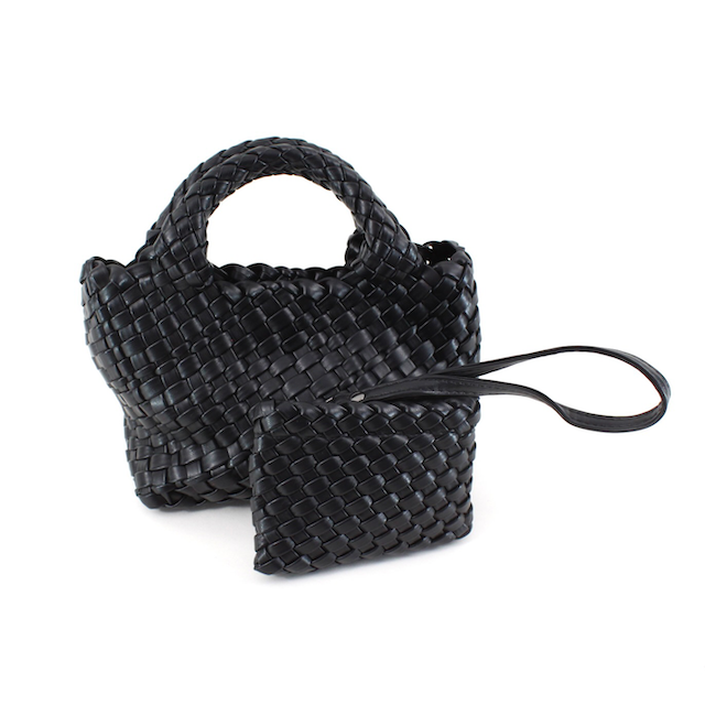 Woven Tote Crossbody Bag