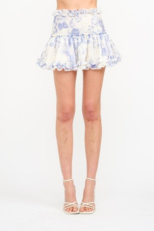 Sammie Floral Skort