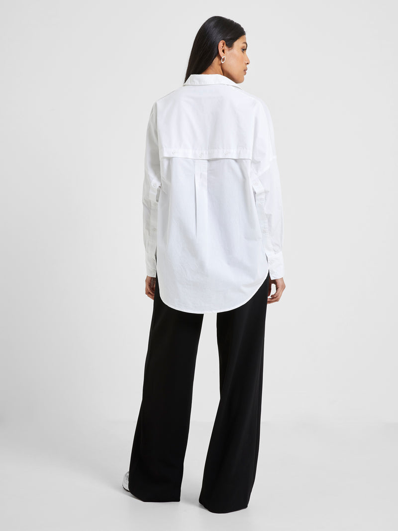 Rhodes Poplin Button Back Shirt