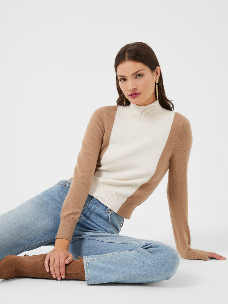 Libby Vhari Color Block Jumper