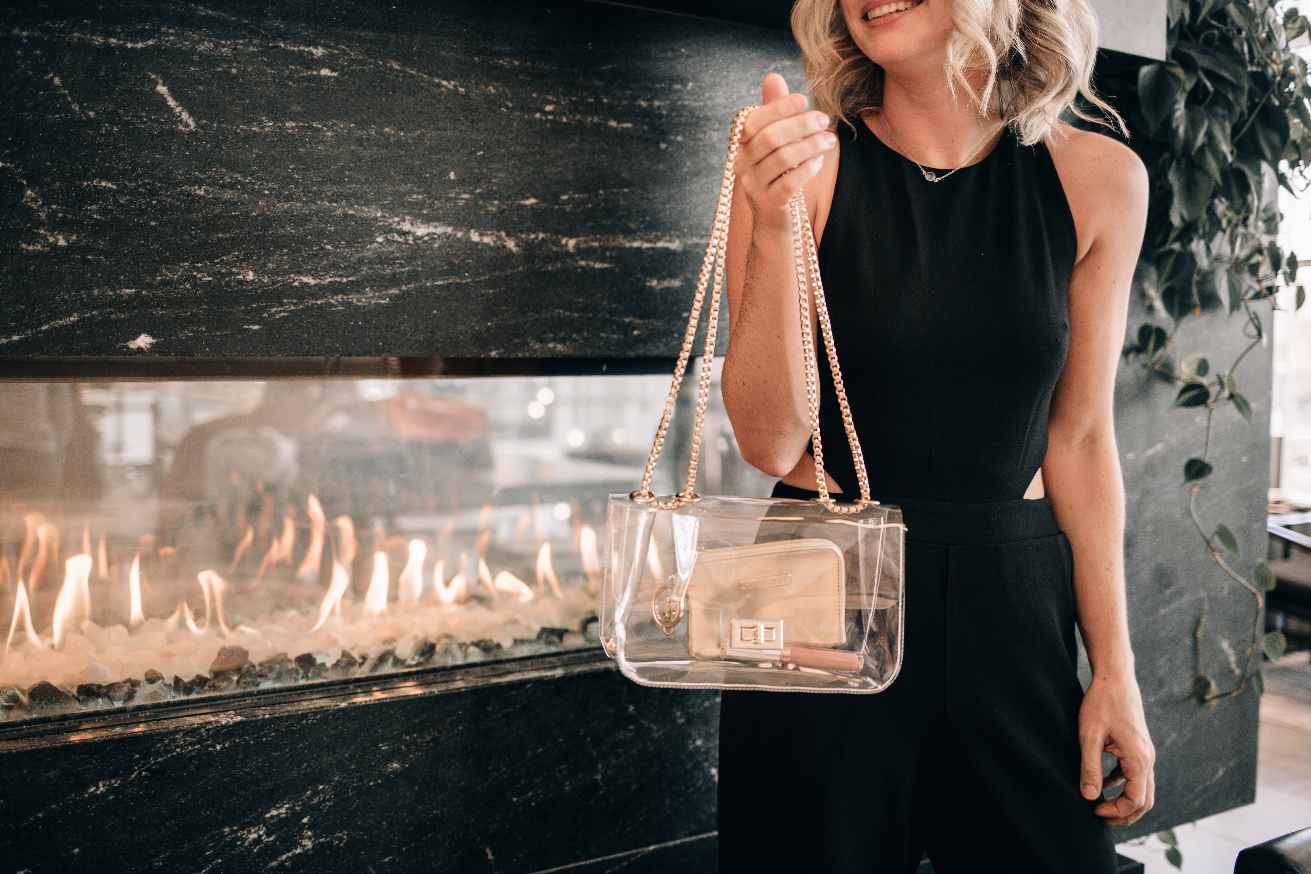 Clear Convertible Crossbody