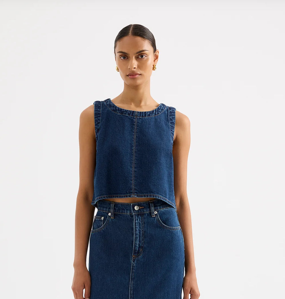 Sia Denim Top