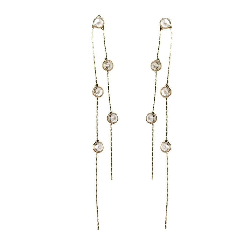 Gold and Crystal Drops
