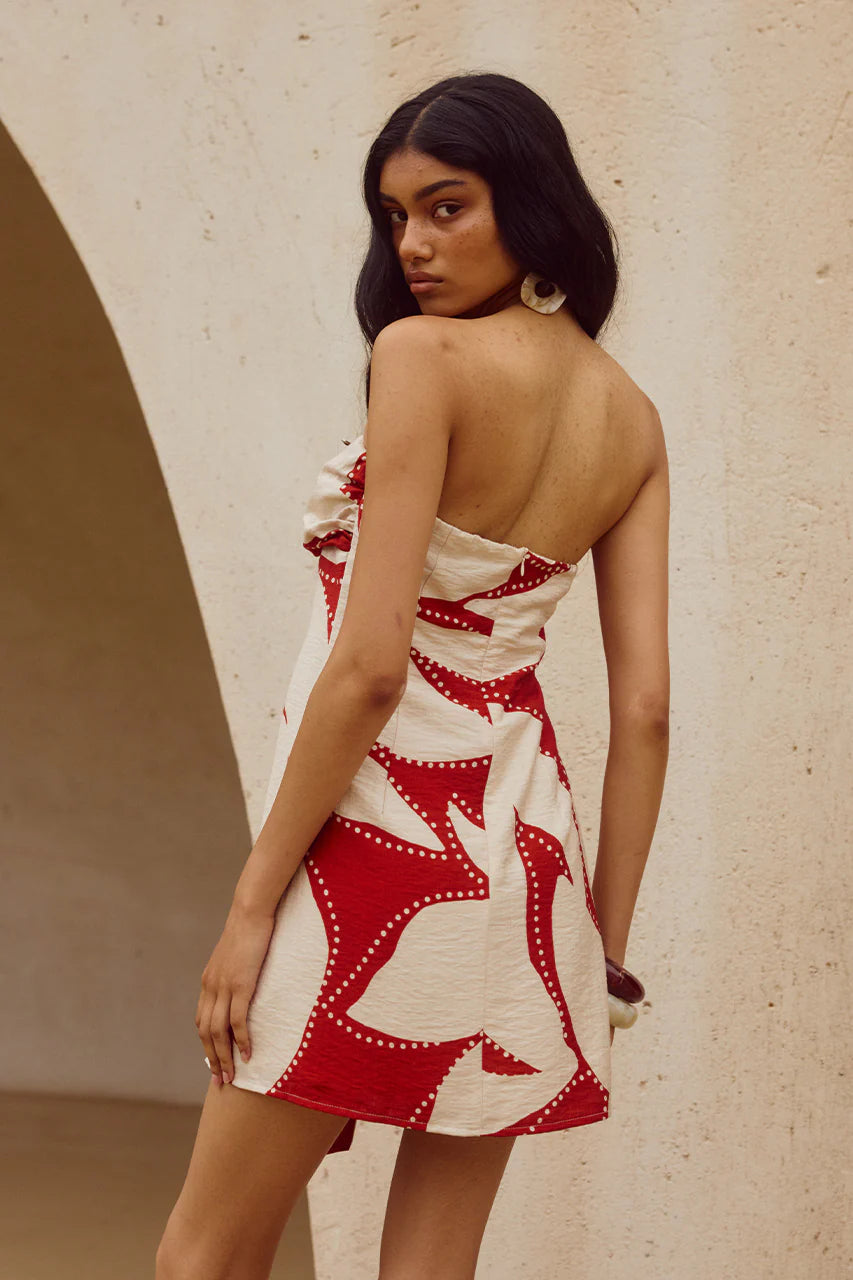 Arlette Strapless Mini Dress