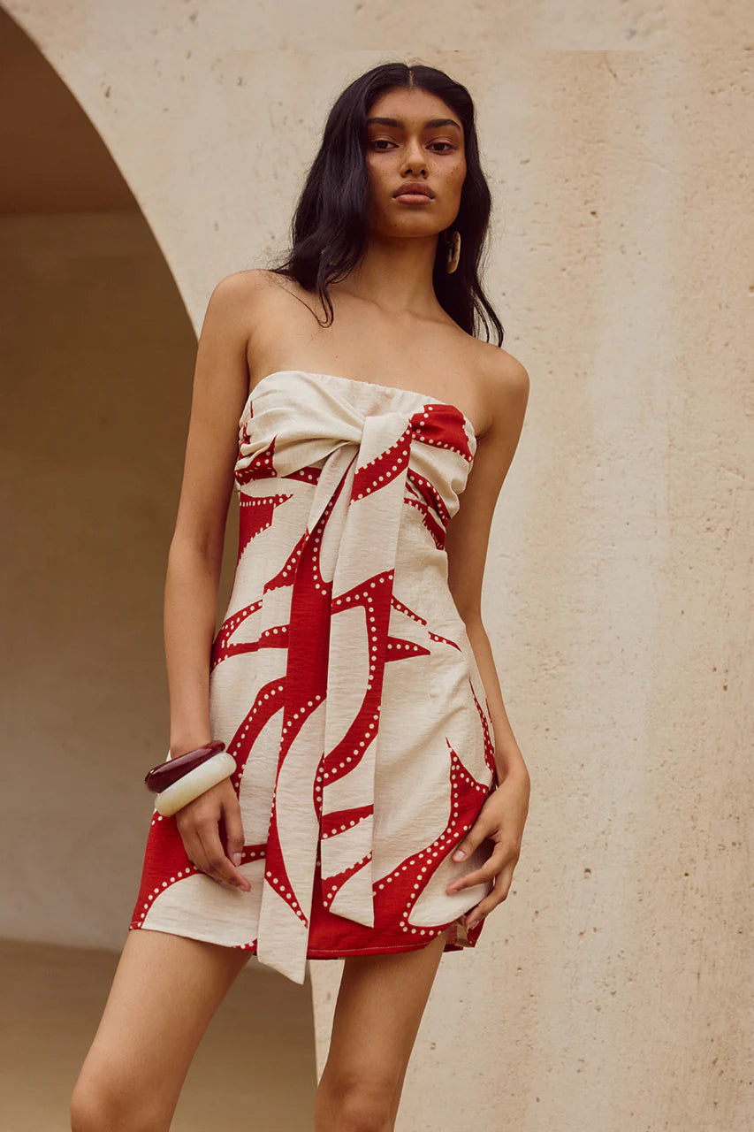 Arlette Strapless Mini Dress