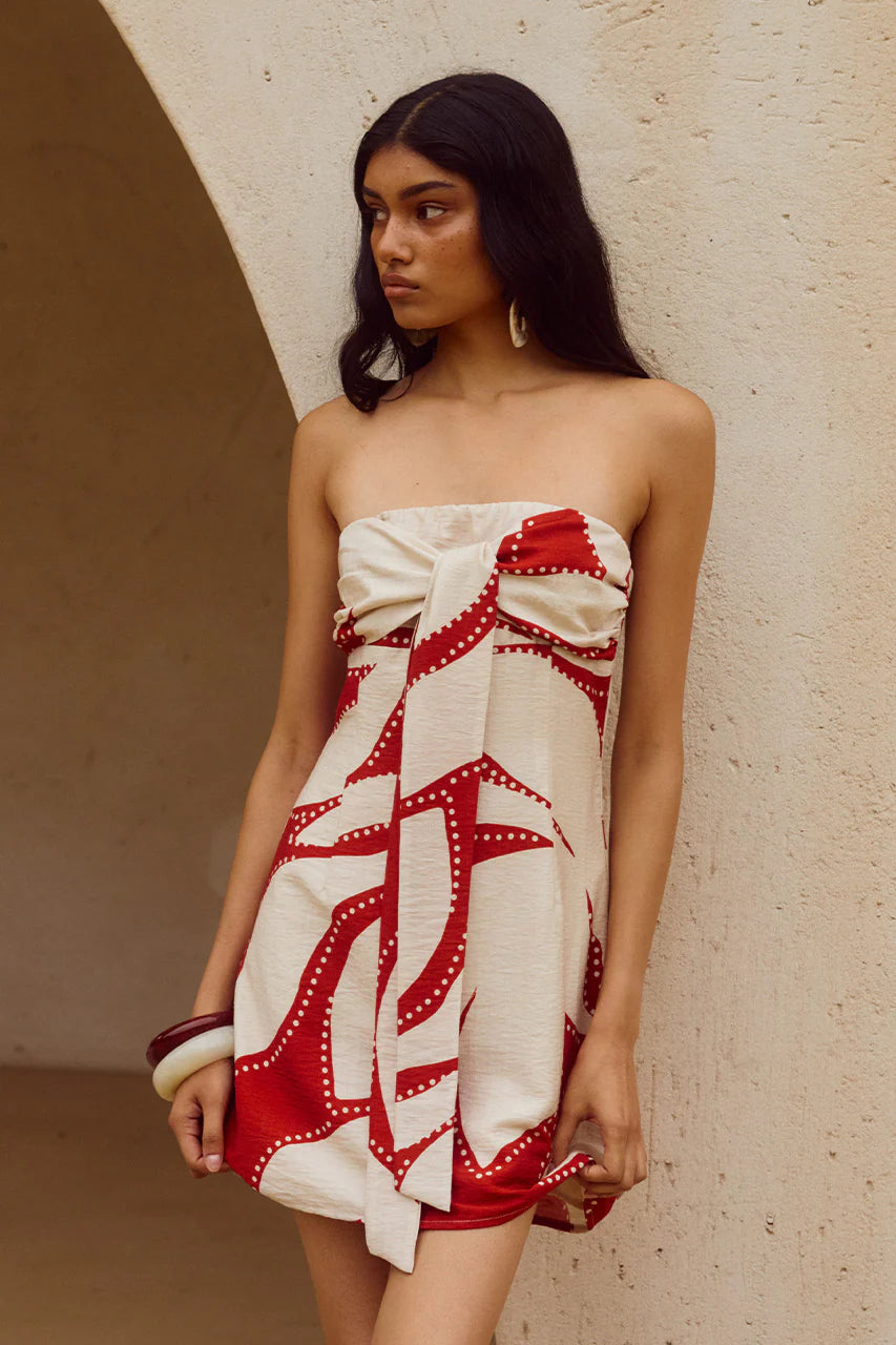 Arlette Strapless Mini Dress