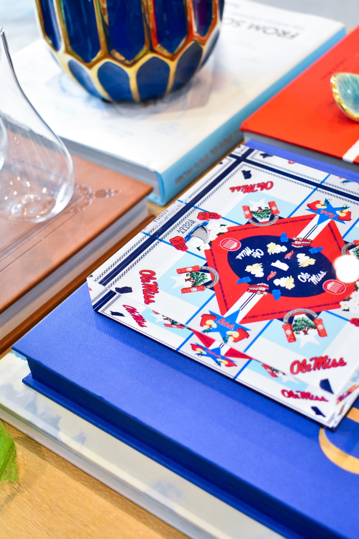 Ole Miss Rebels Acrylic Block Art