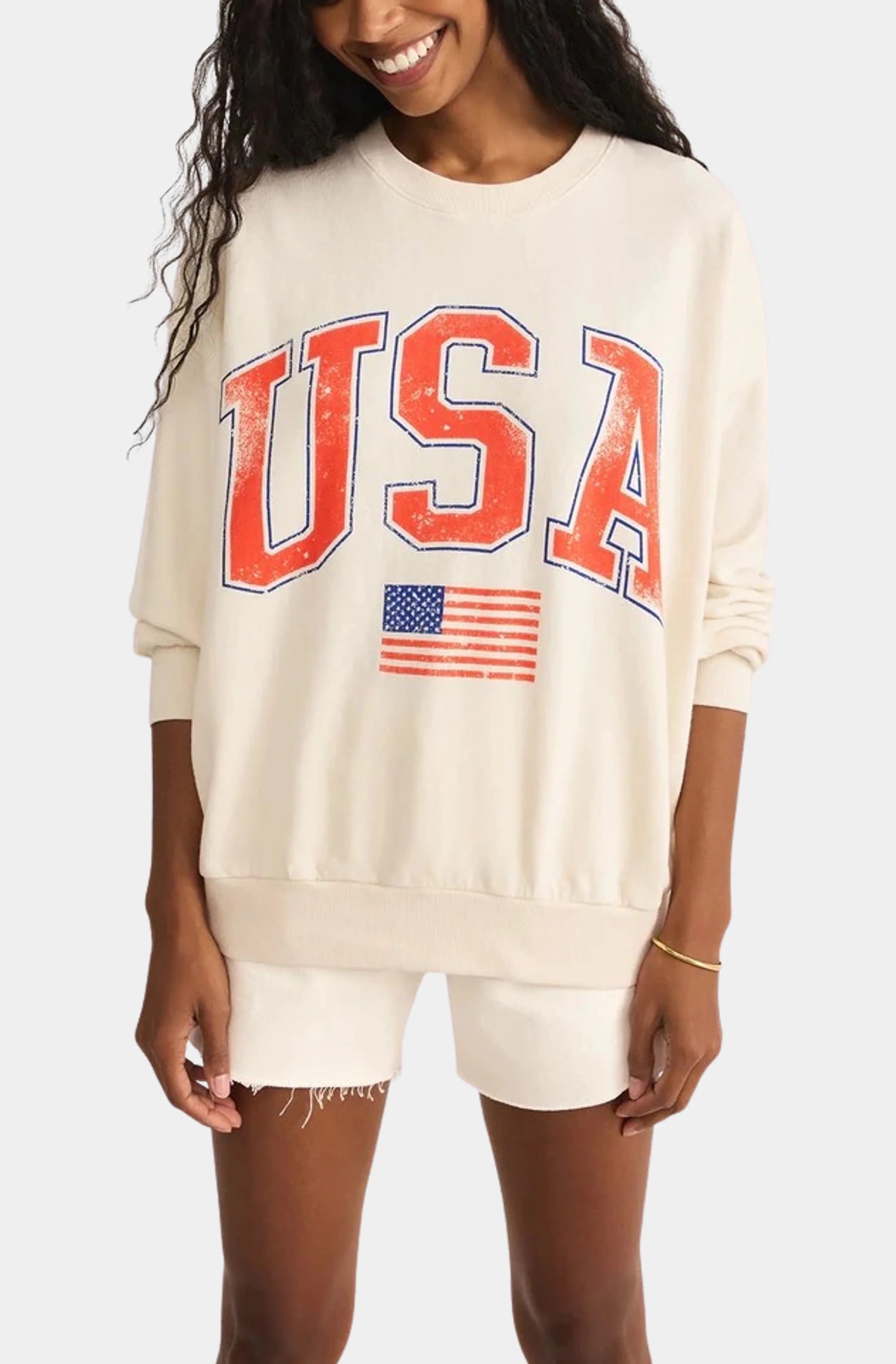 Flag Sunday Sweatshirt