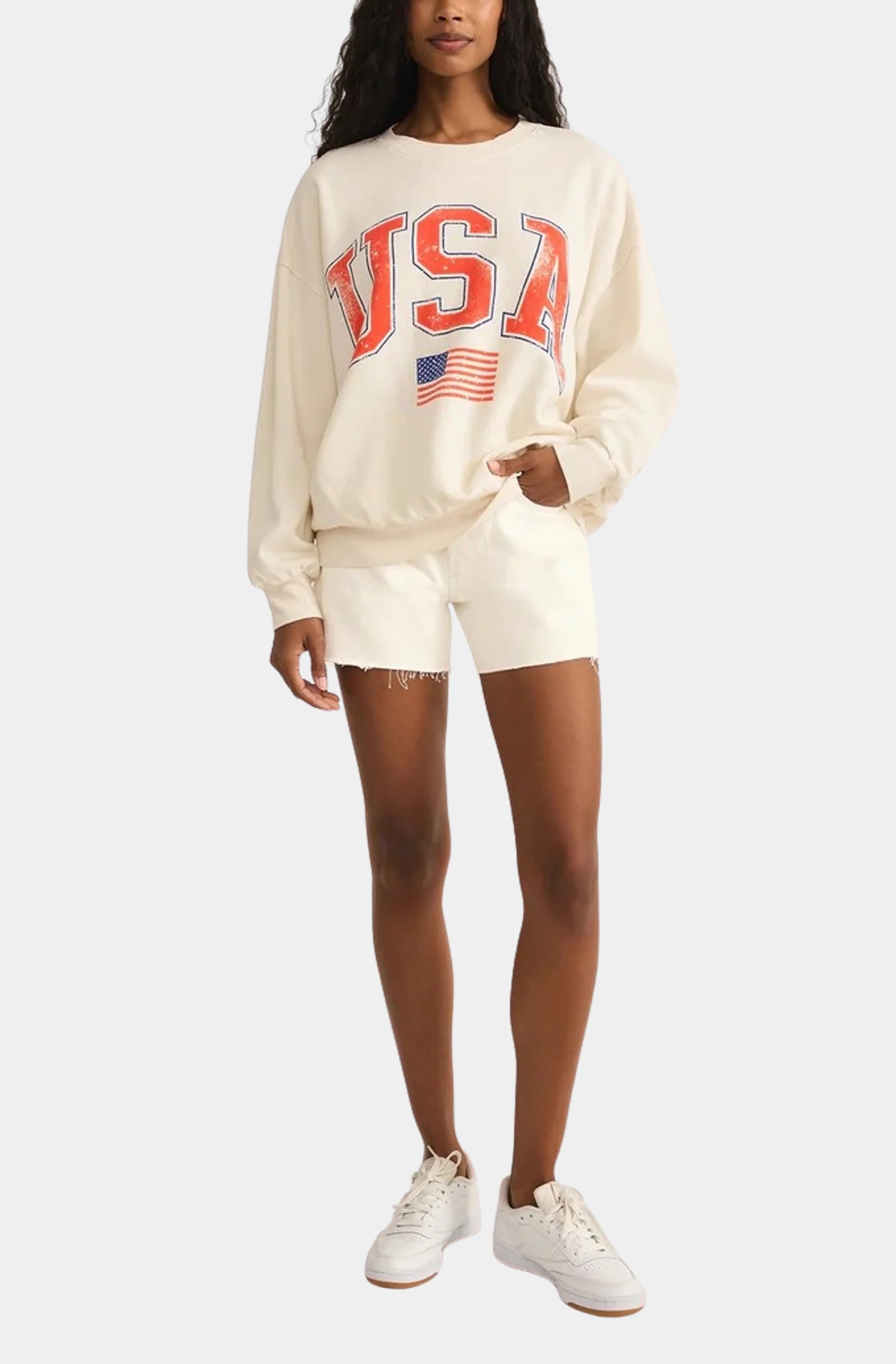 Flag Sunday Sweatshirt