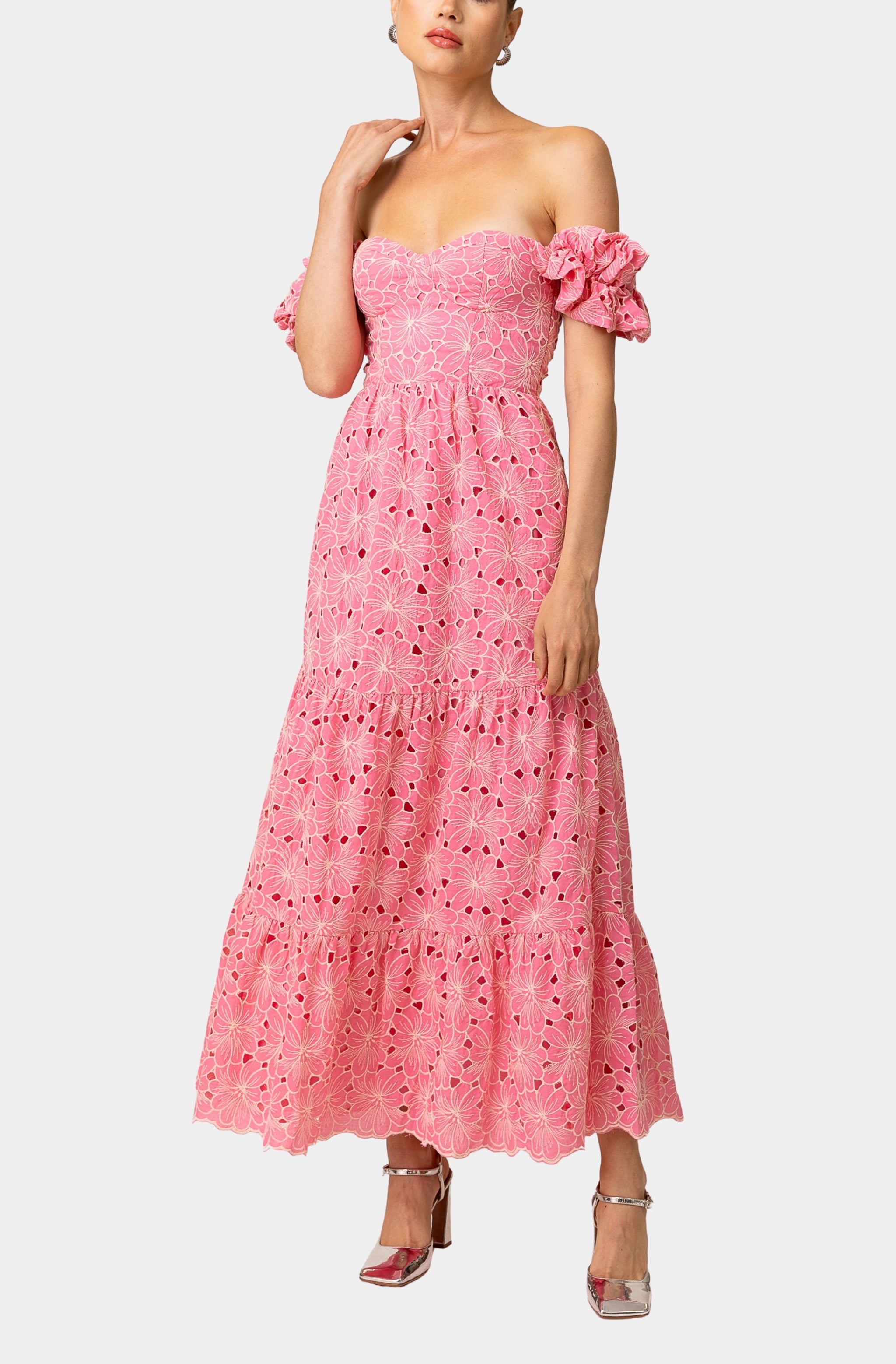 Tasia Off The Shoulder Maxi Dress