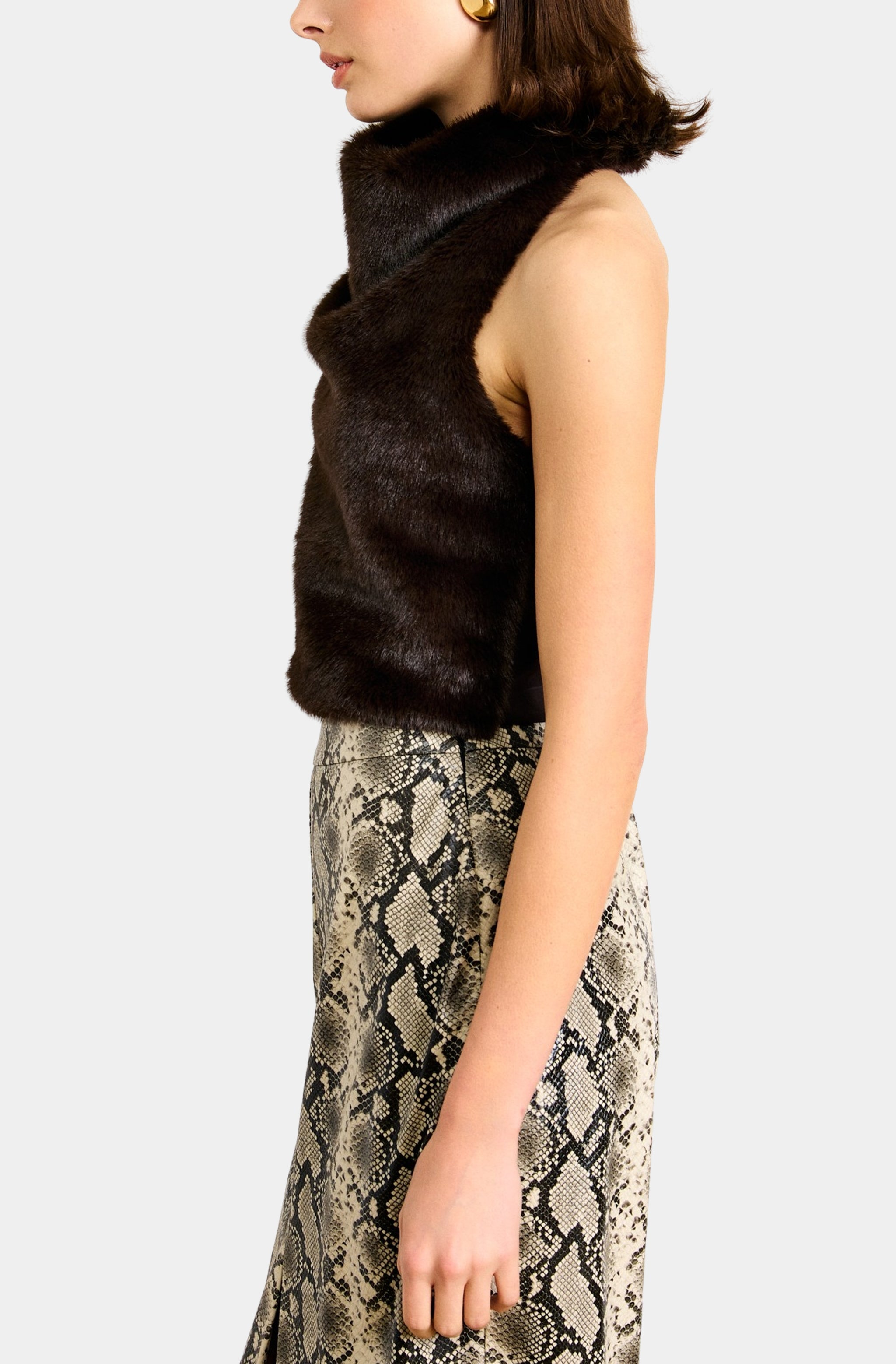 Cassidy Faux Fur Top