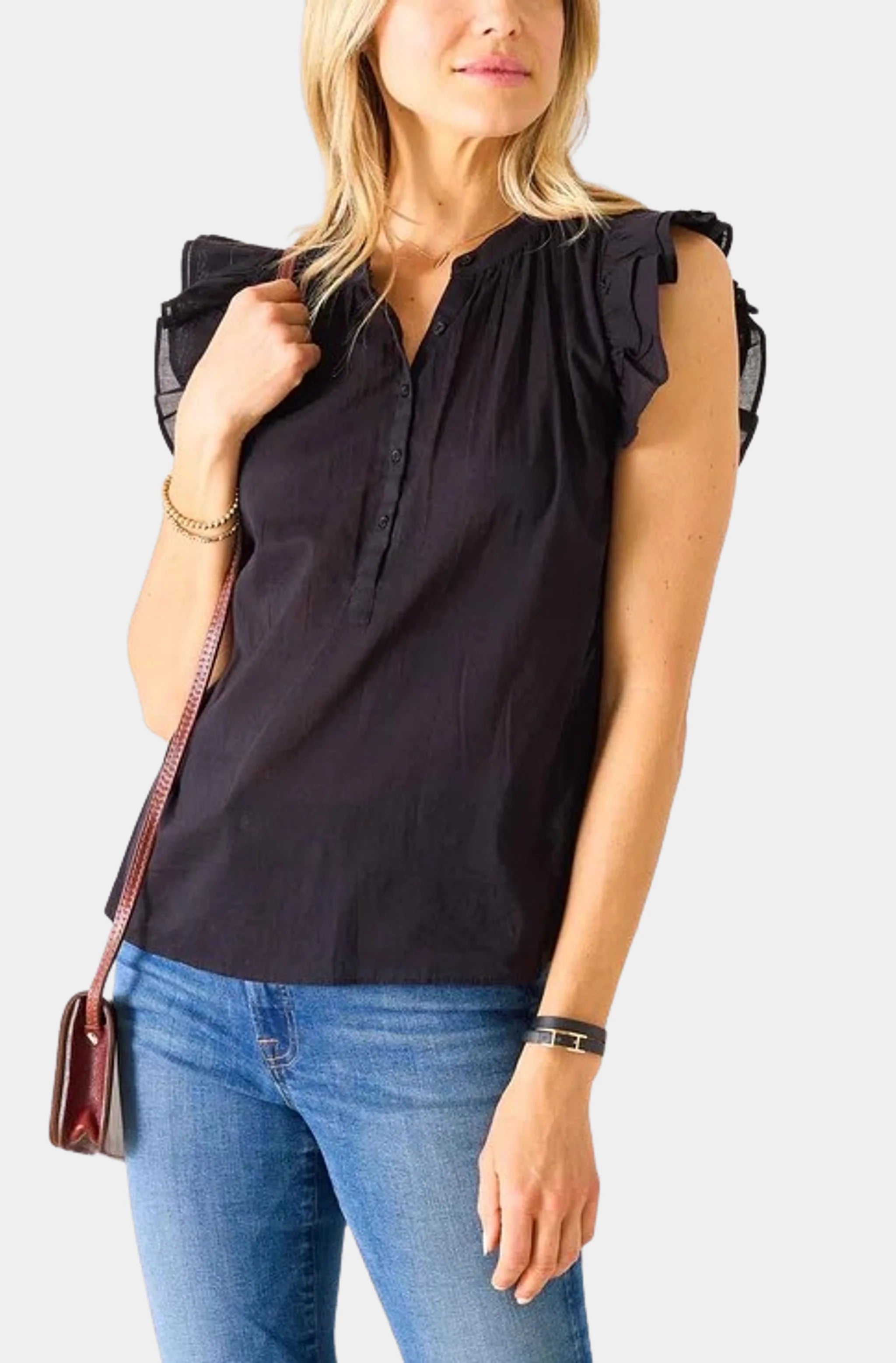 Flutter Sleeve Top