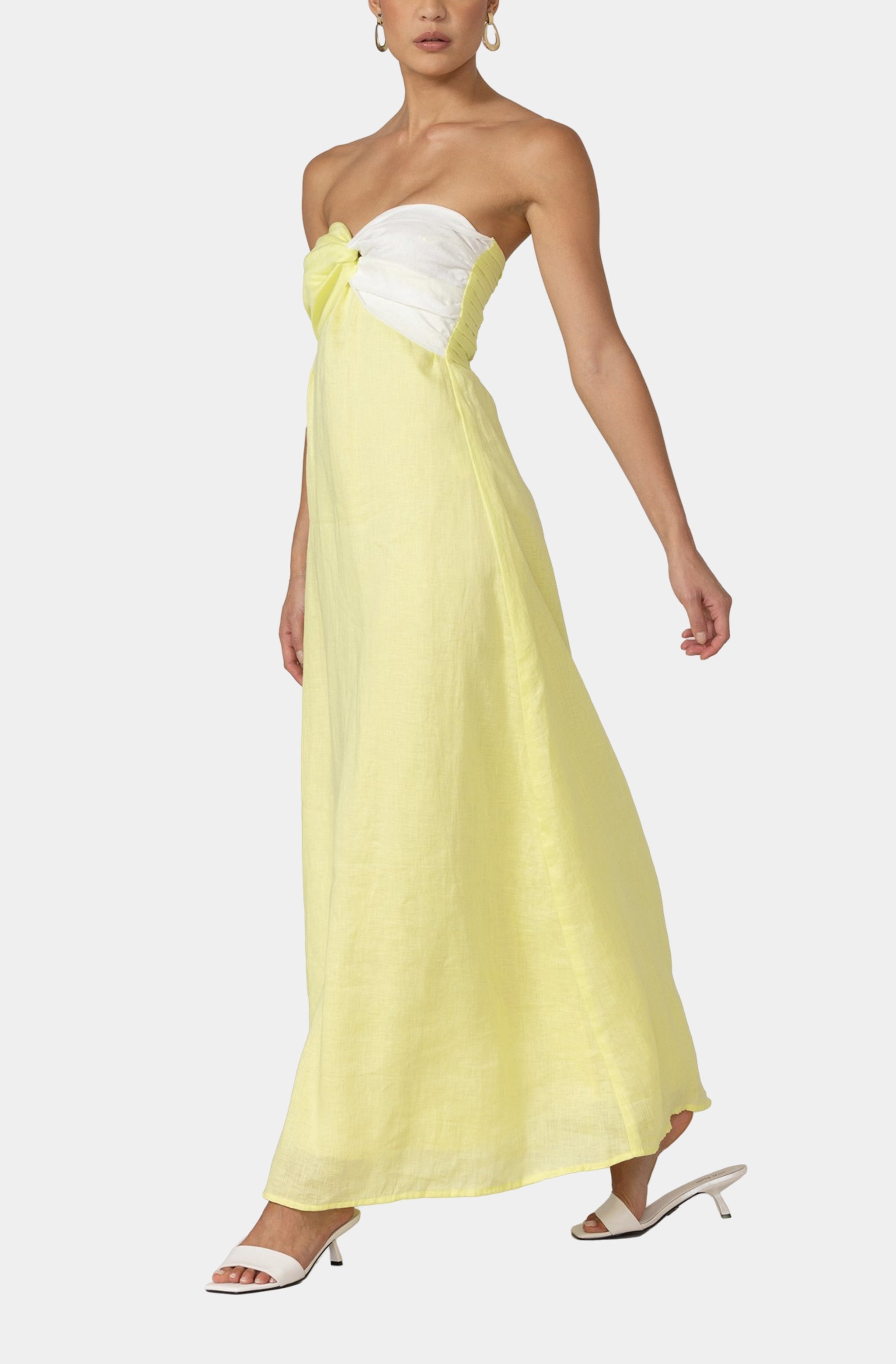 Melody Maxi Linen Dress