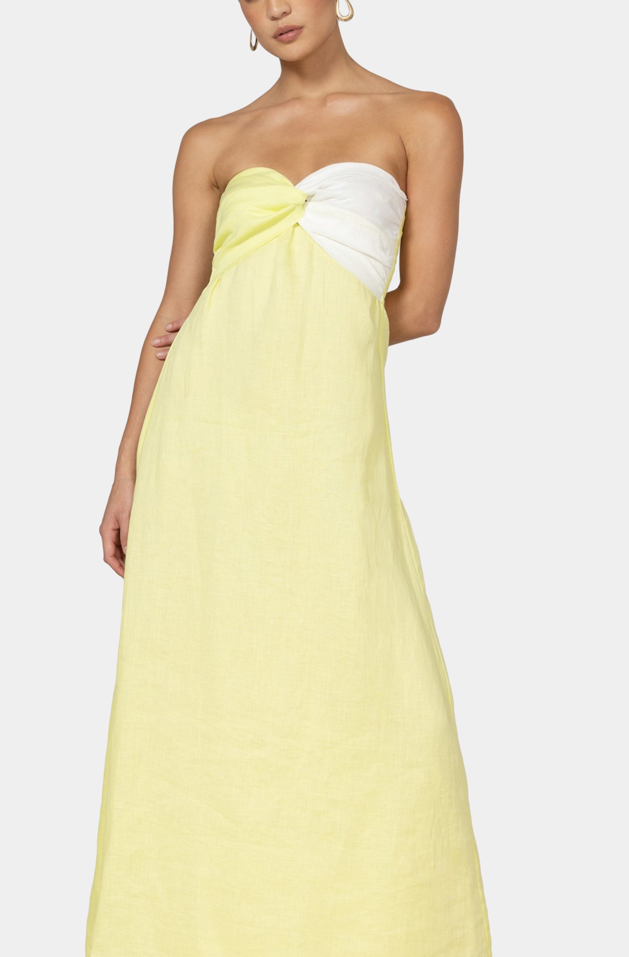 Melody Maxi Linen Dress
