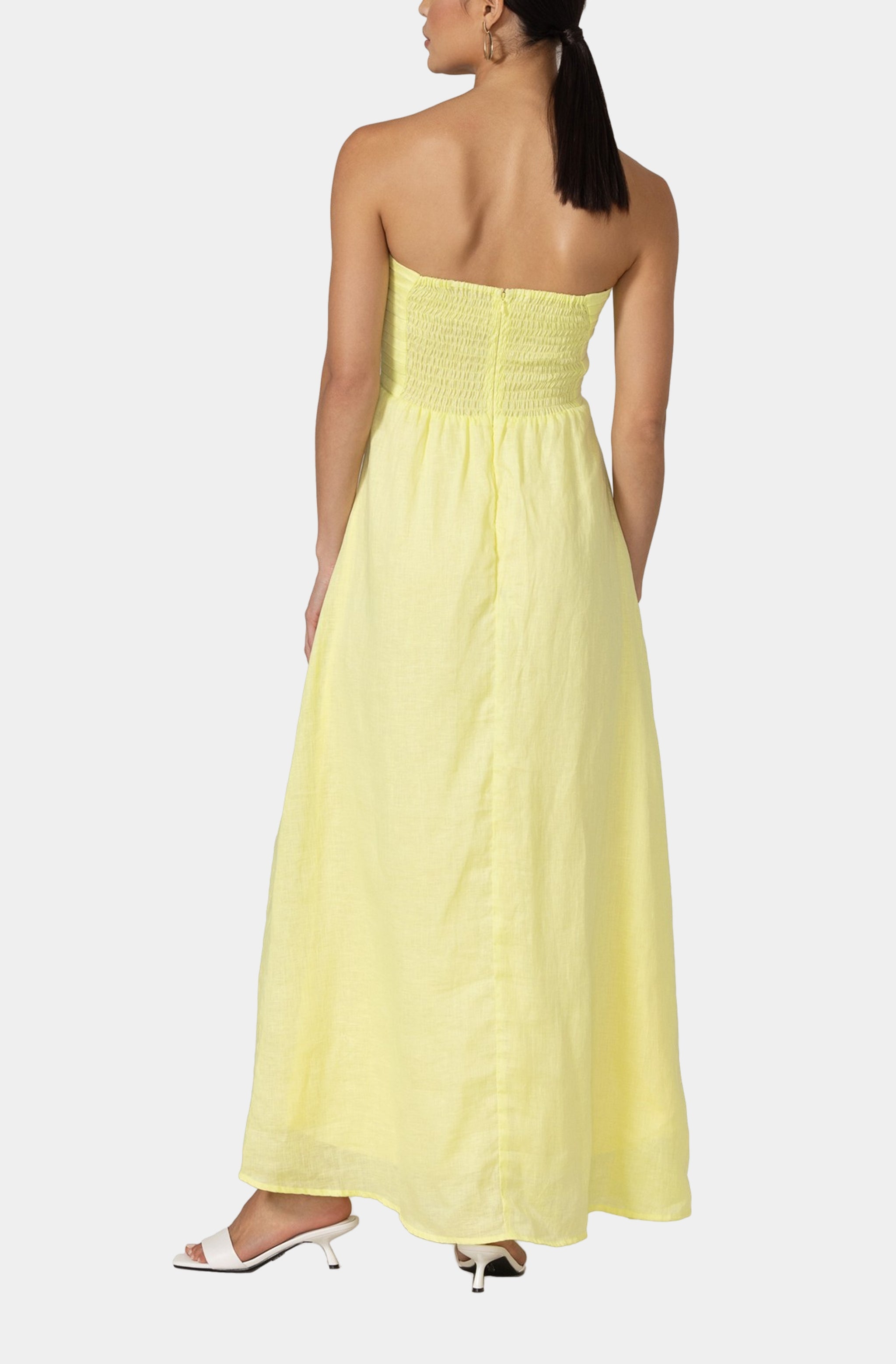 Melody Maxi Linen Dress