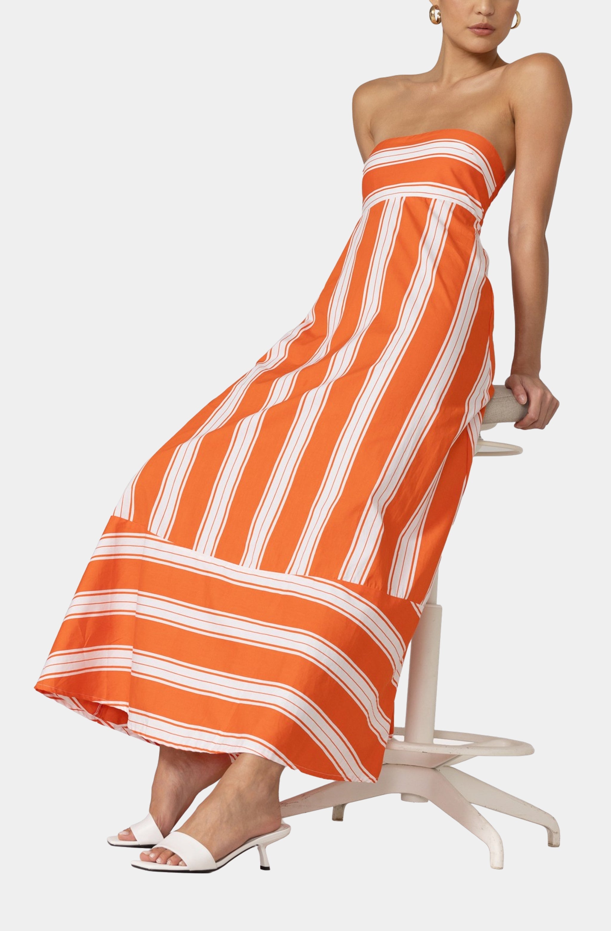 Timothy Maxi Poplin Dress