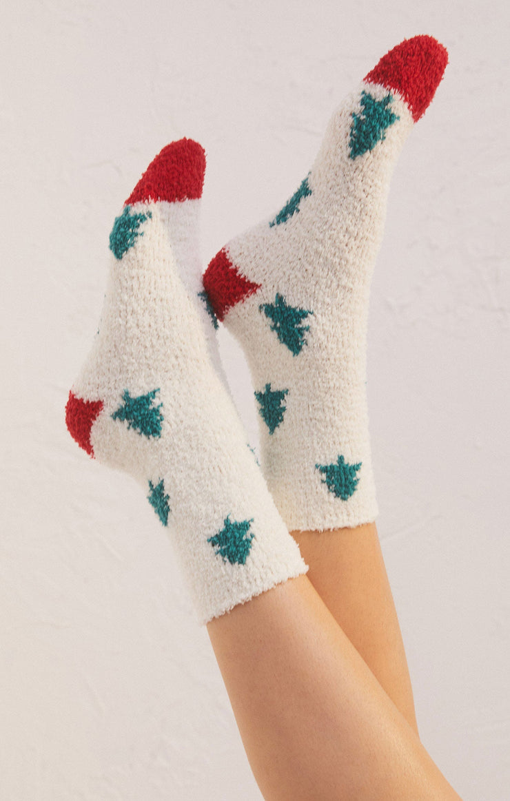 Plush Tree Socks