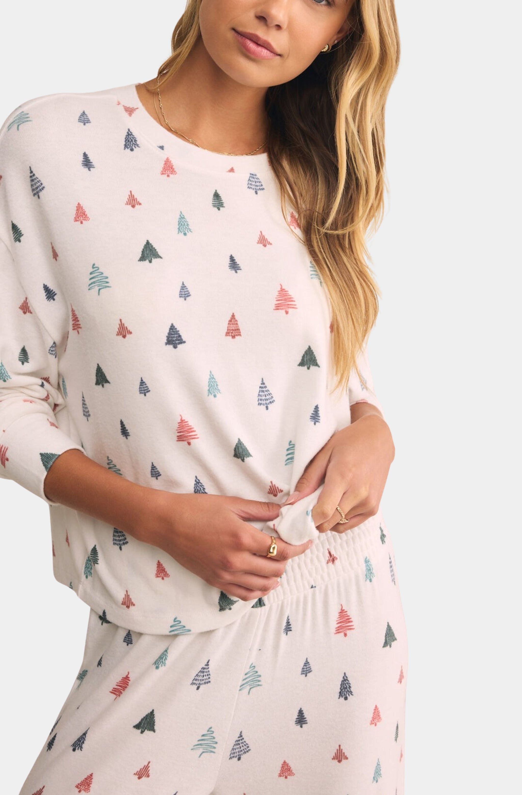 Alpine Tree Long Sleeve Top