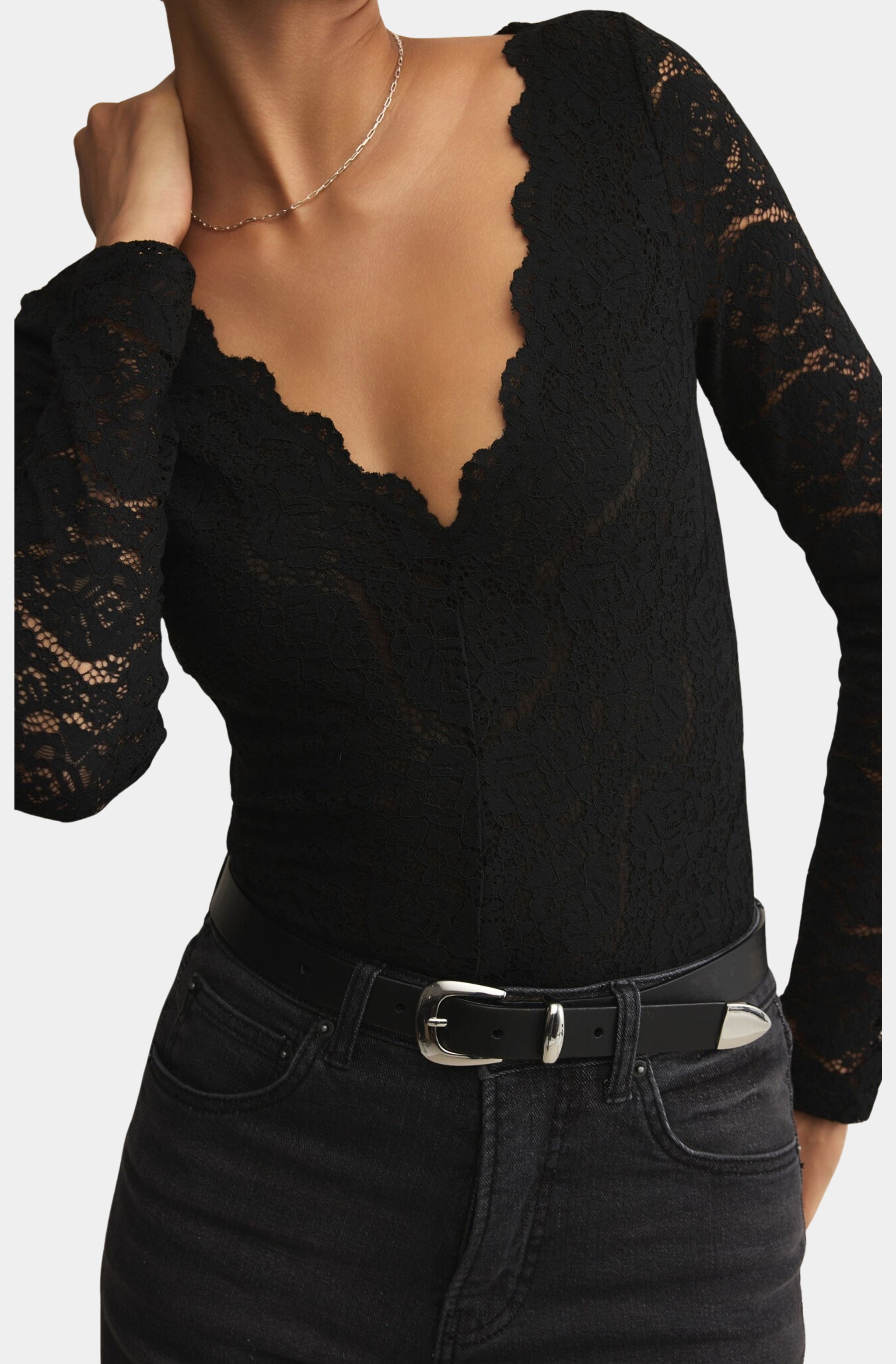 Nightfall Lace Bodysuit