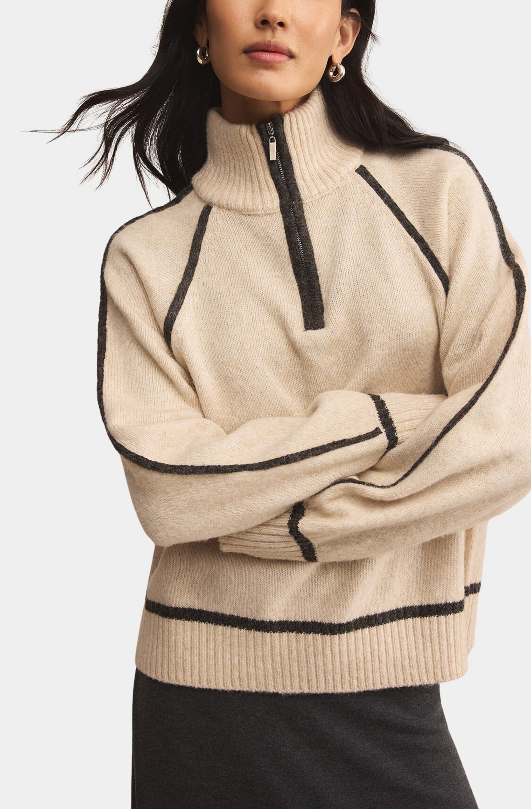 Alps Half Zip Sweater