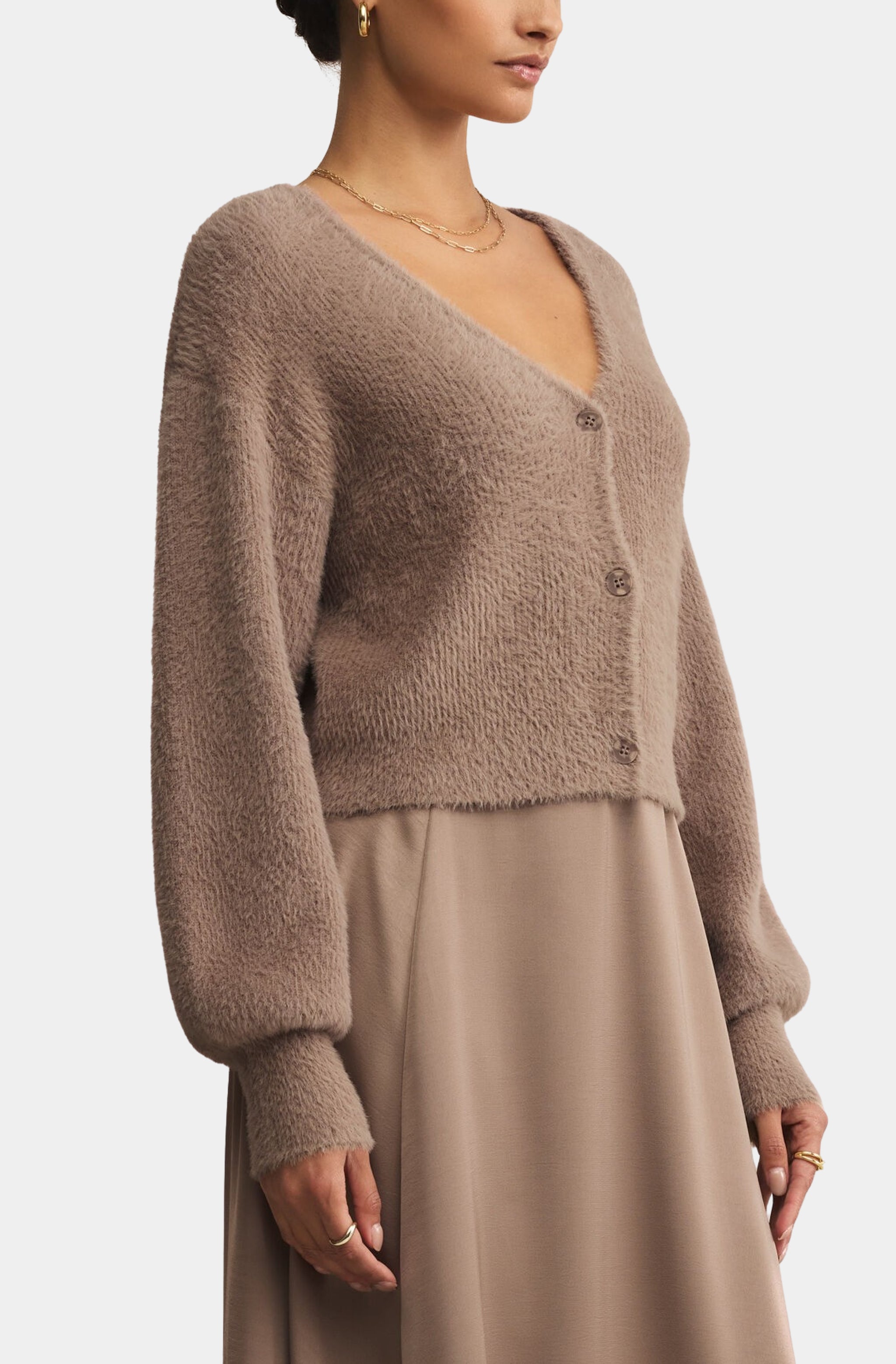 Sadira Fluffy Cardigan
