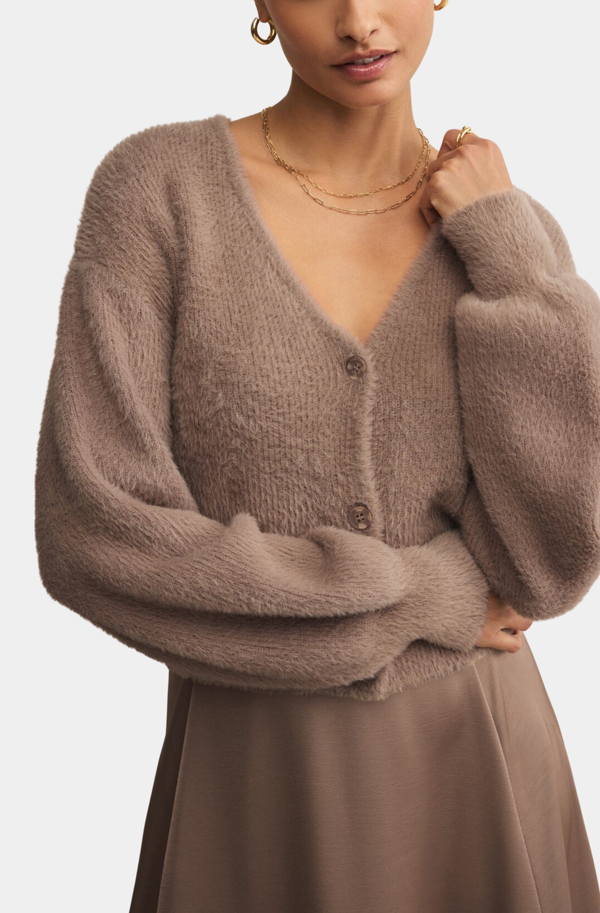 Sadira Fluffy Cardigan