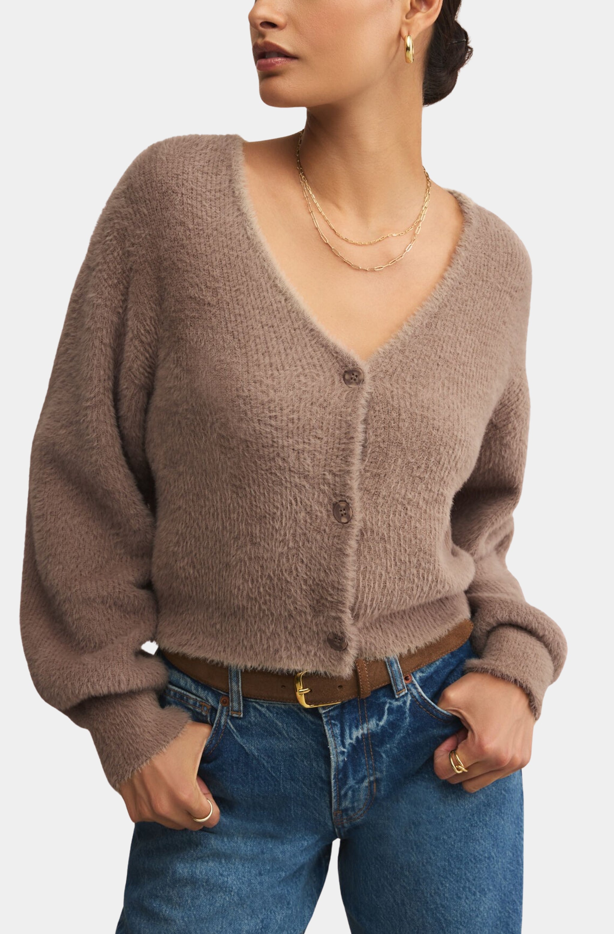 Sadira Fluffy Cardigan