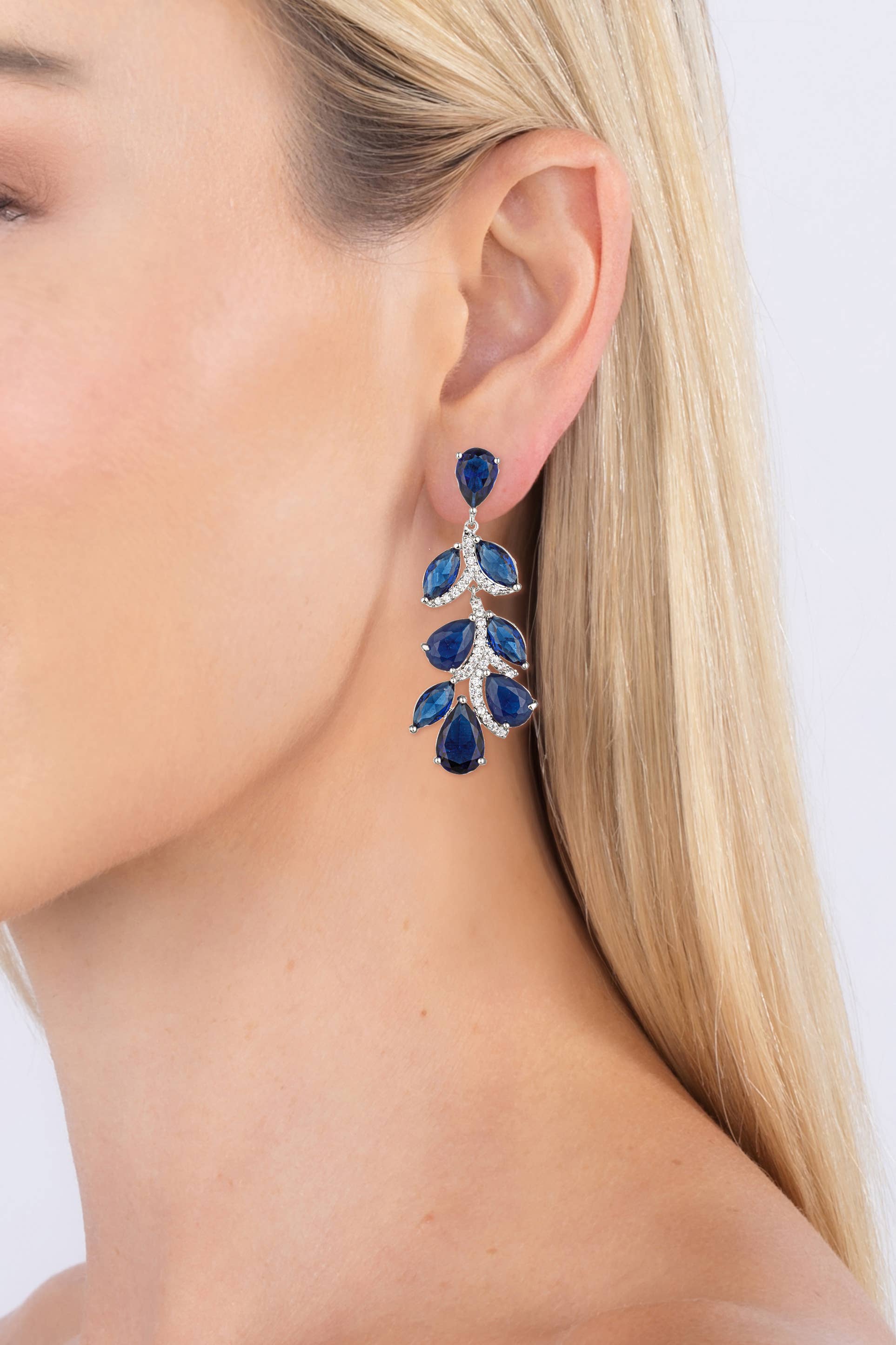 Julie Drop Statement Earrings