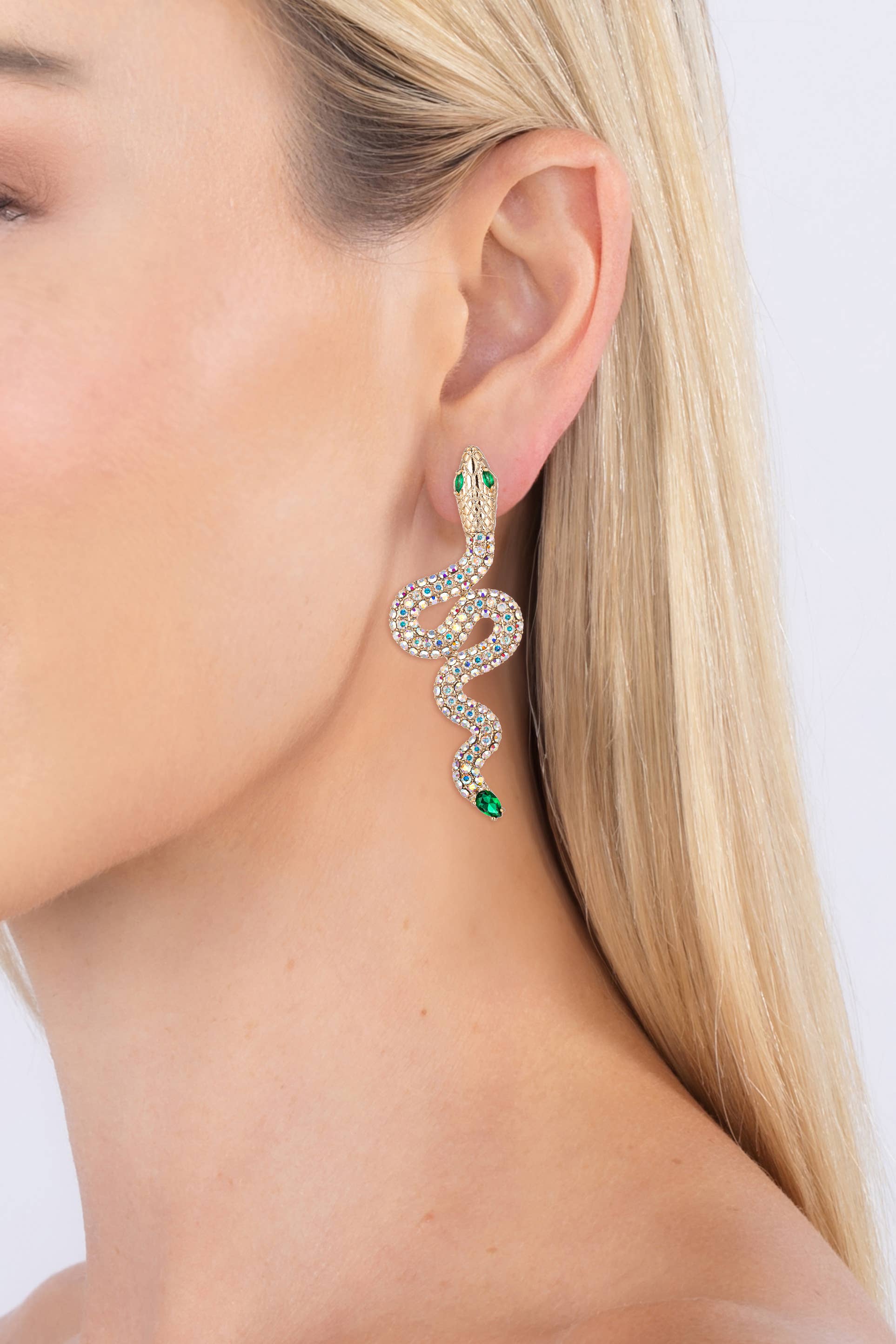 Snake Dangle Earrings