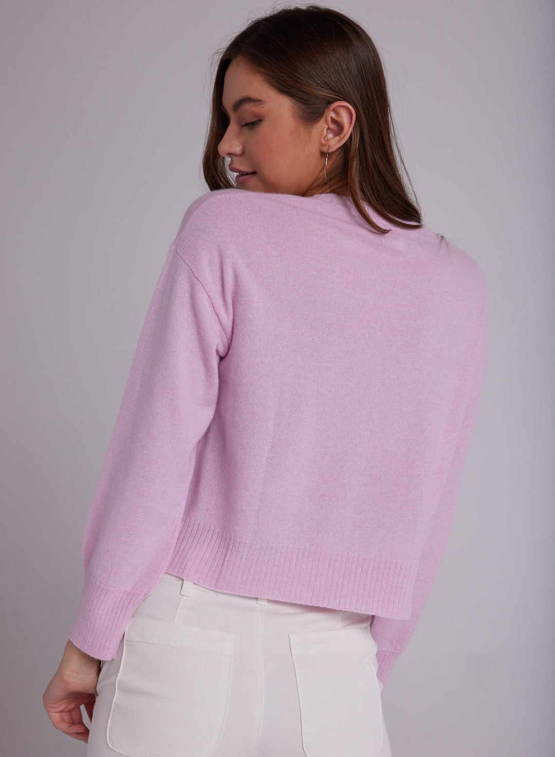 Crew Neck Rib Pullover