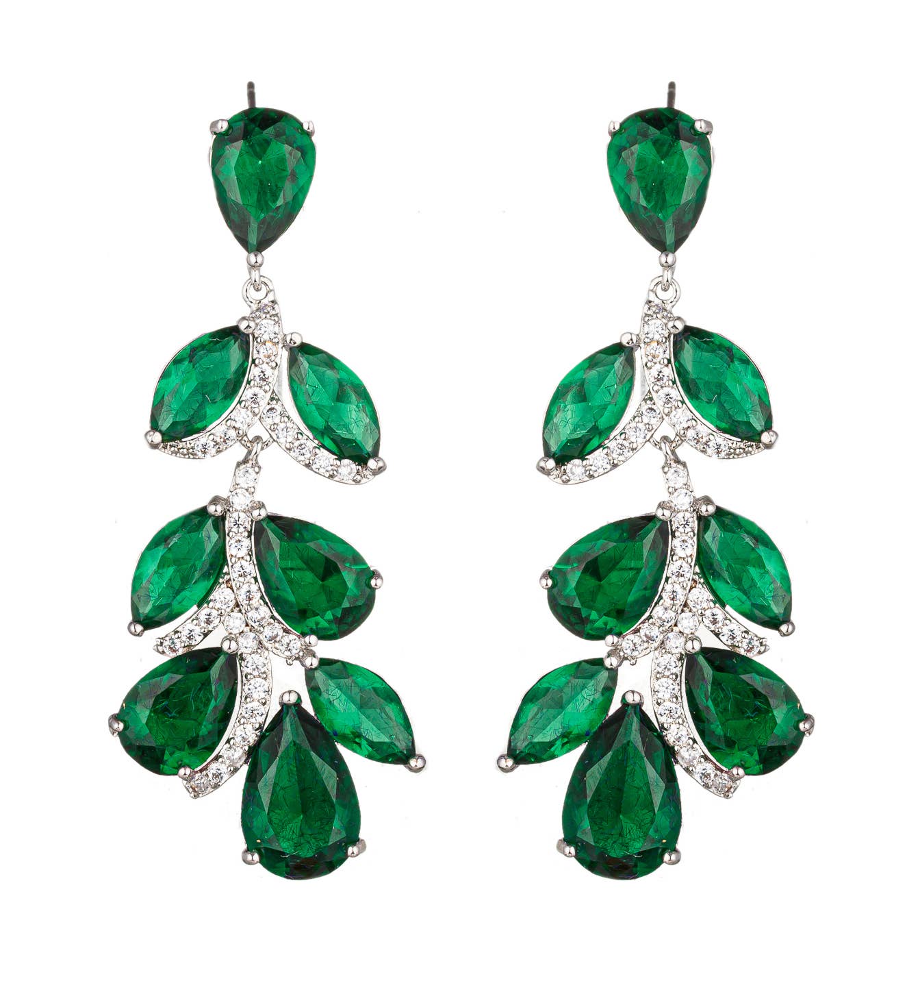 Julie Drop Statement Earrings