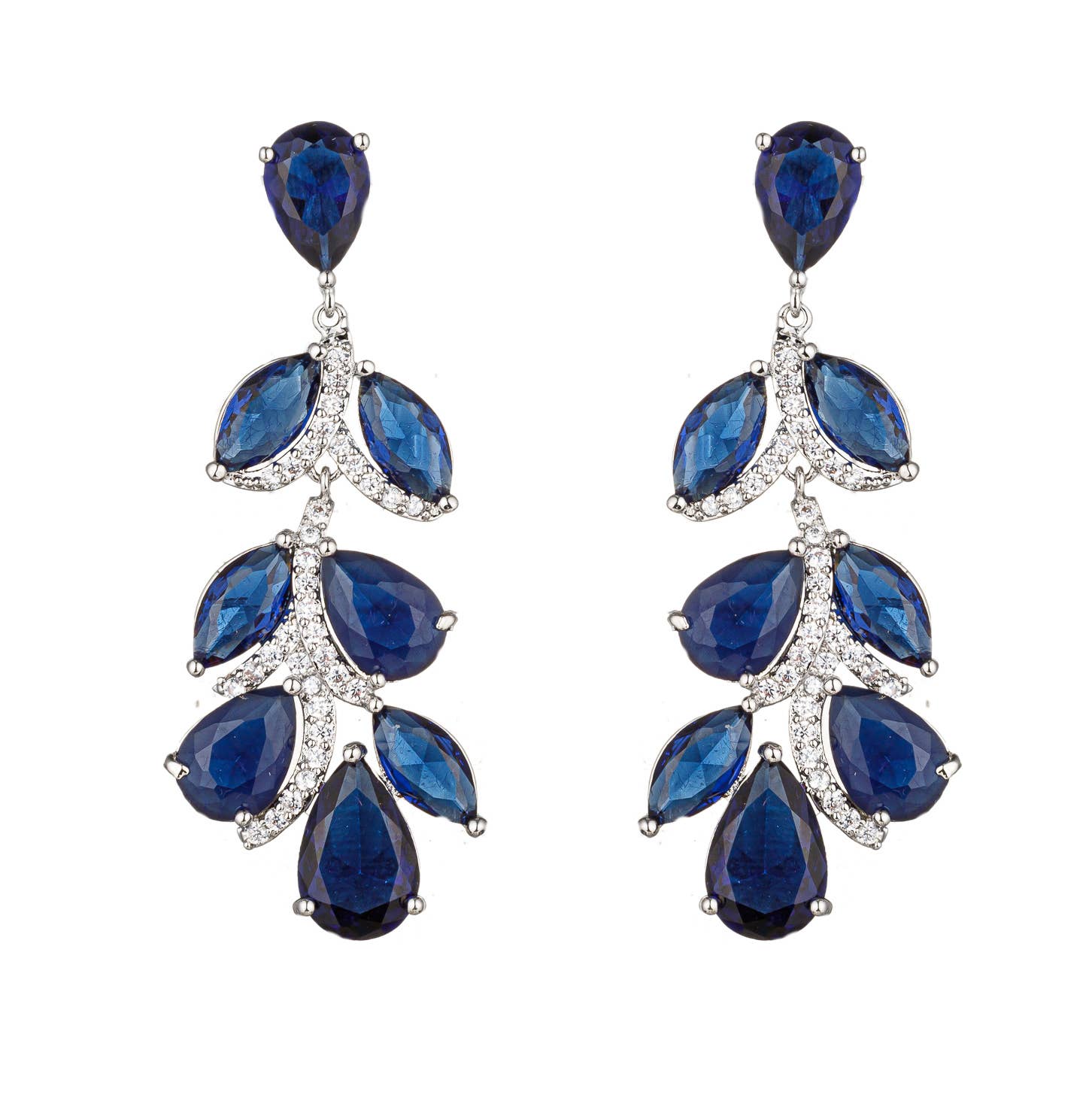 Julie Drop Statement Earrings