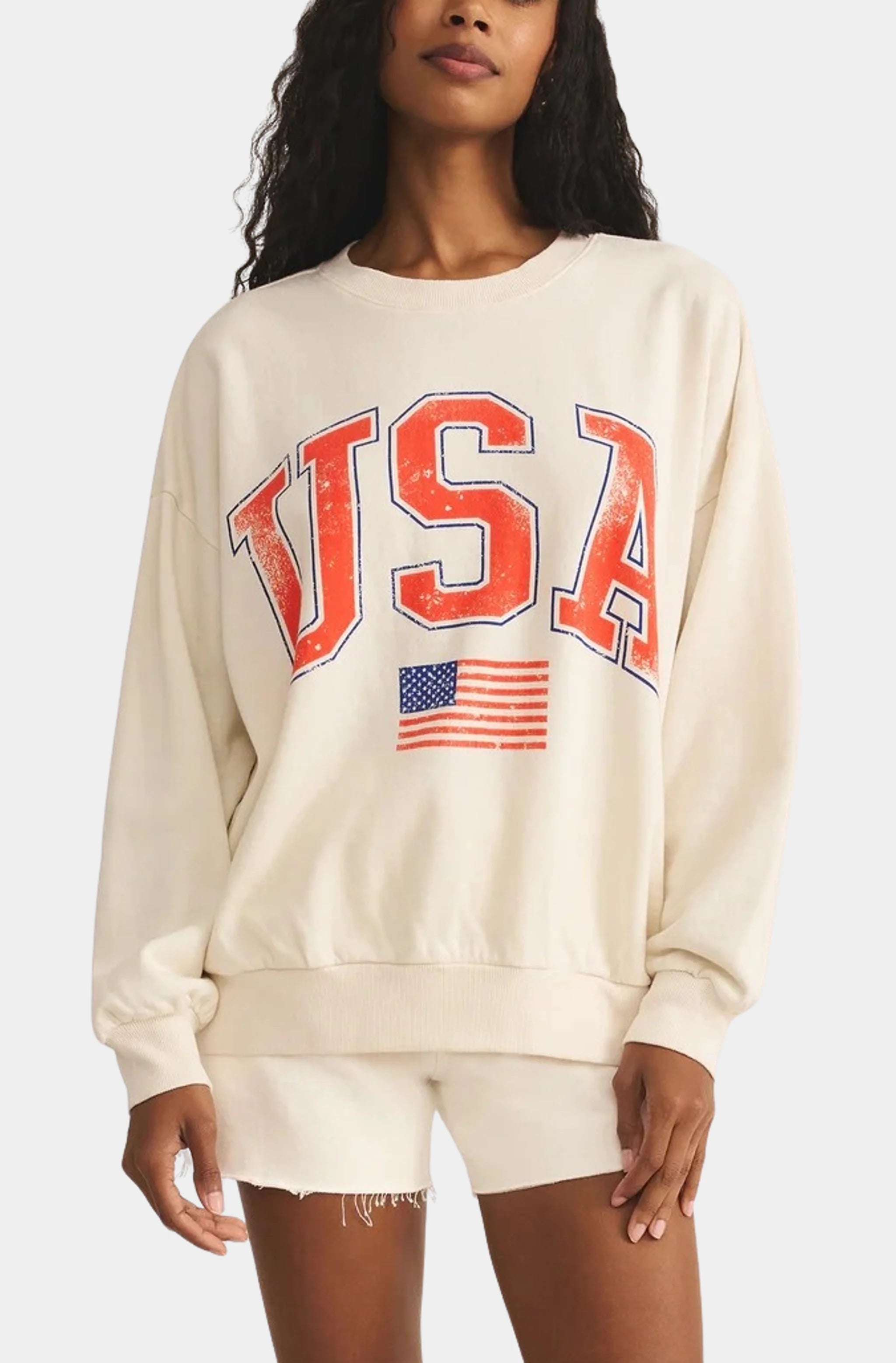 Flag Sunday Sweatshirt