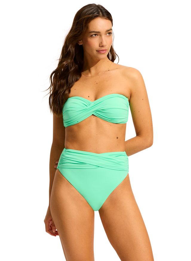 Twist Bandeau Bikini Top